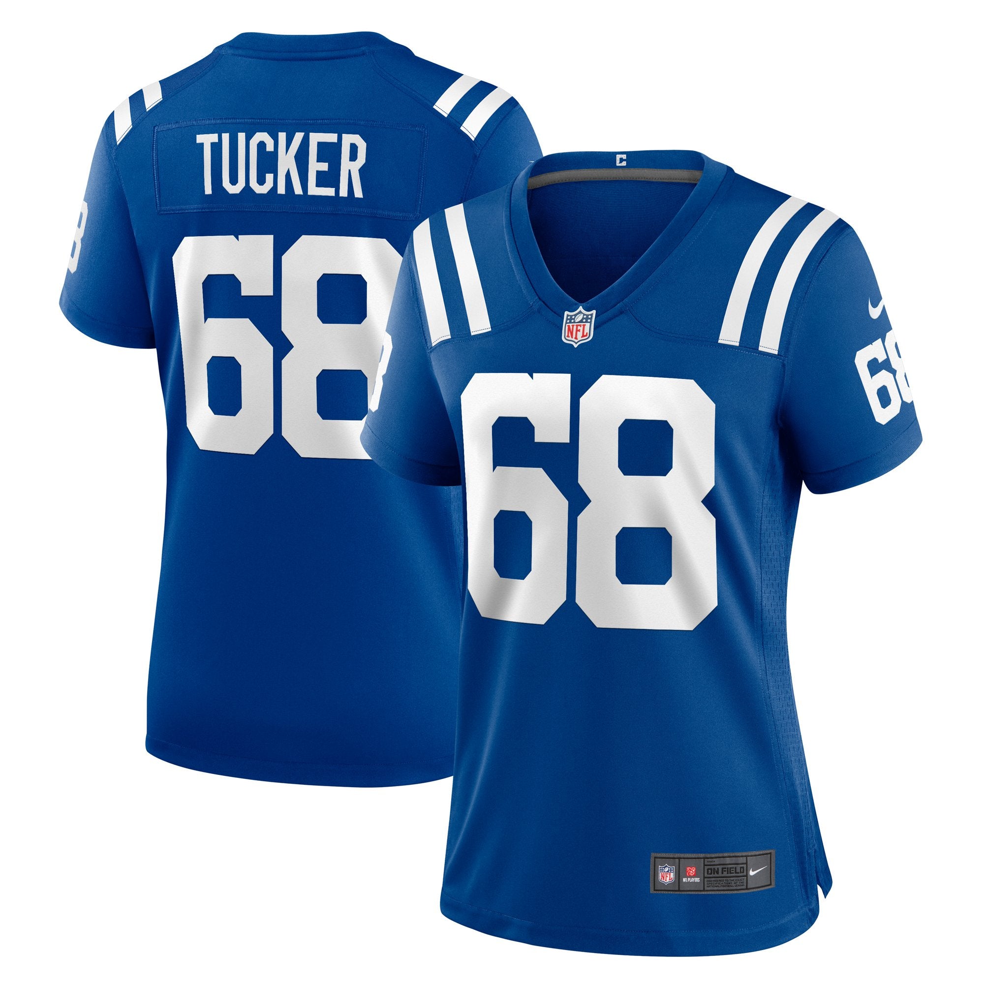 Women's Nike Dalton Tucker  Royal Indianapolis Colts  Game Jersey