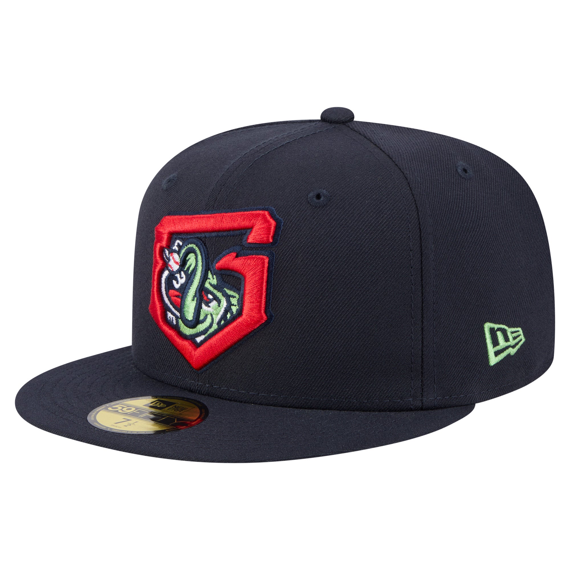 Men's New Era  Navy Gwinnett Stripers Authentic Collection 59FIFTY Fitted Hat