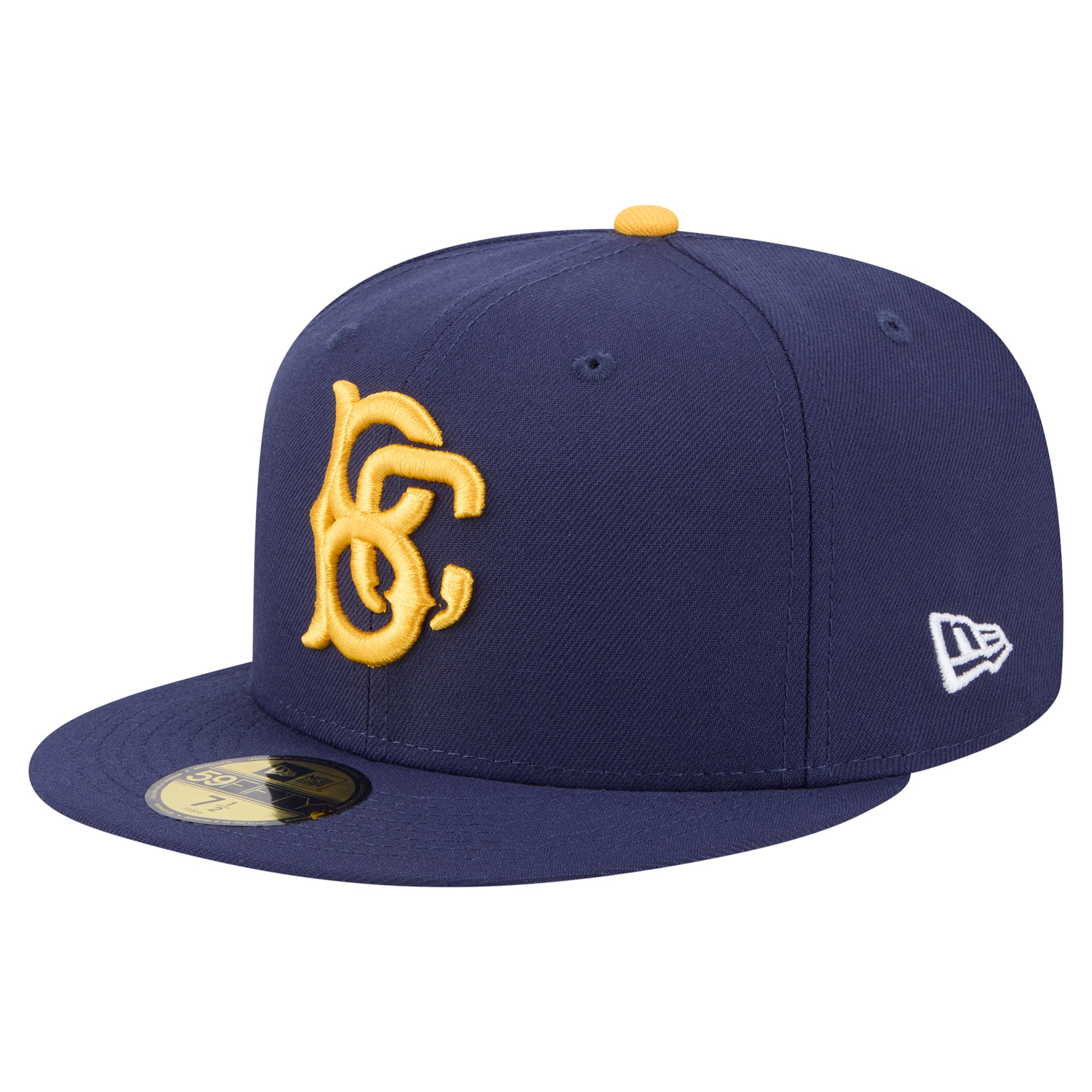Men's New Era  Navy Brooklyn Cyclones Authentic Collection 59FIFTY Fitted Hat
