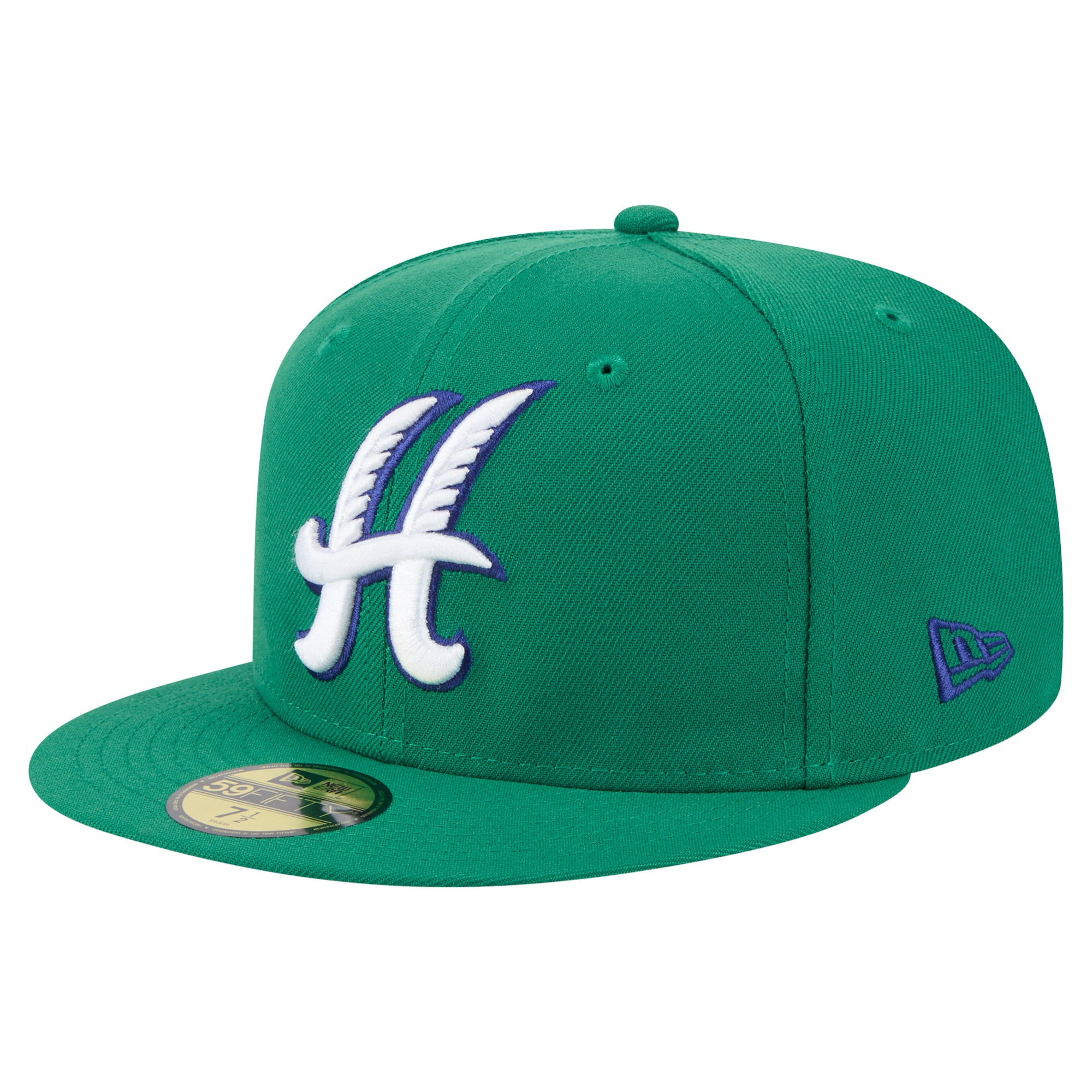 Men's New Era  Green Hartford Yard Goats Authentic Collection 59FIFTY Fitted Hat