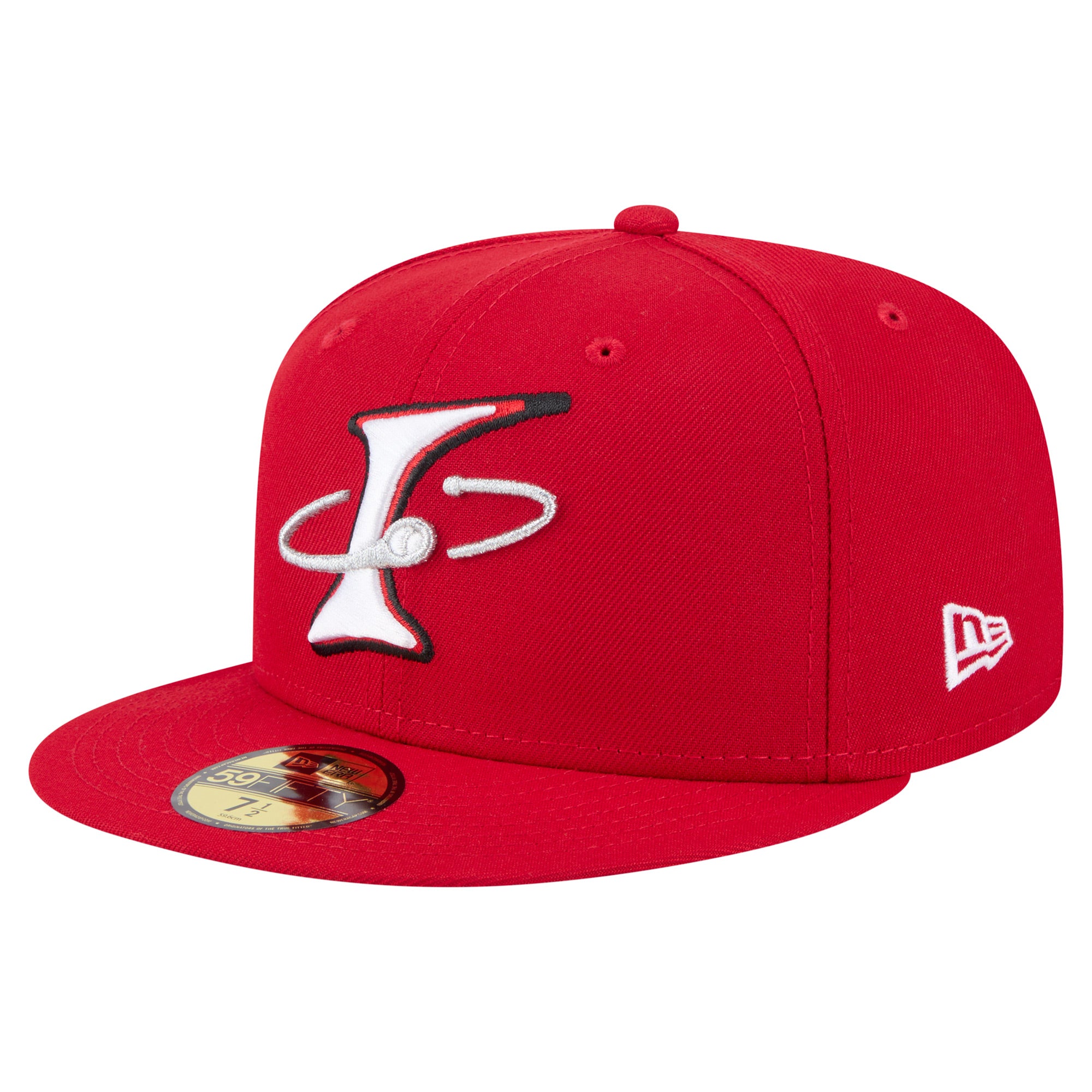 Men's New Era  Red Albuquerque Isotopes Authentic Collection 59FIFTY Fitted Hat