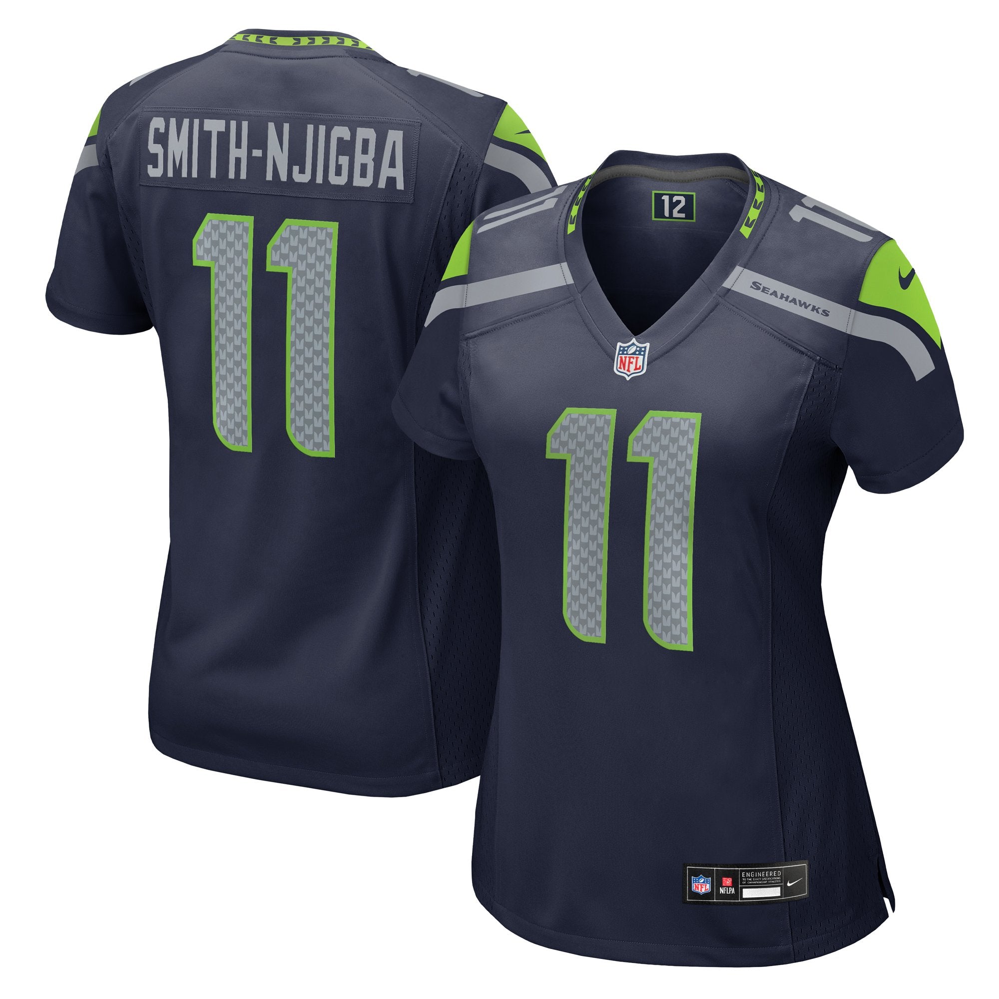 Women's Nike Jaxon Smith-Njigba  College Navy Seattle Seahawks  Game Jersey