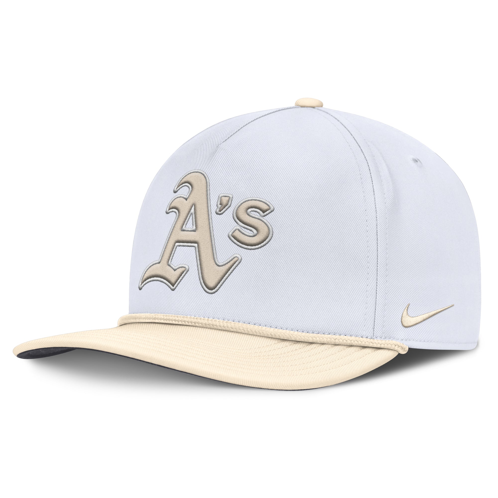 Men's Nike  White/Cream Athletics Pro Performance Snapback Hat