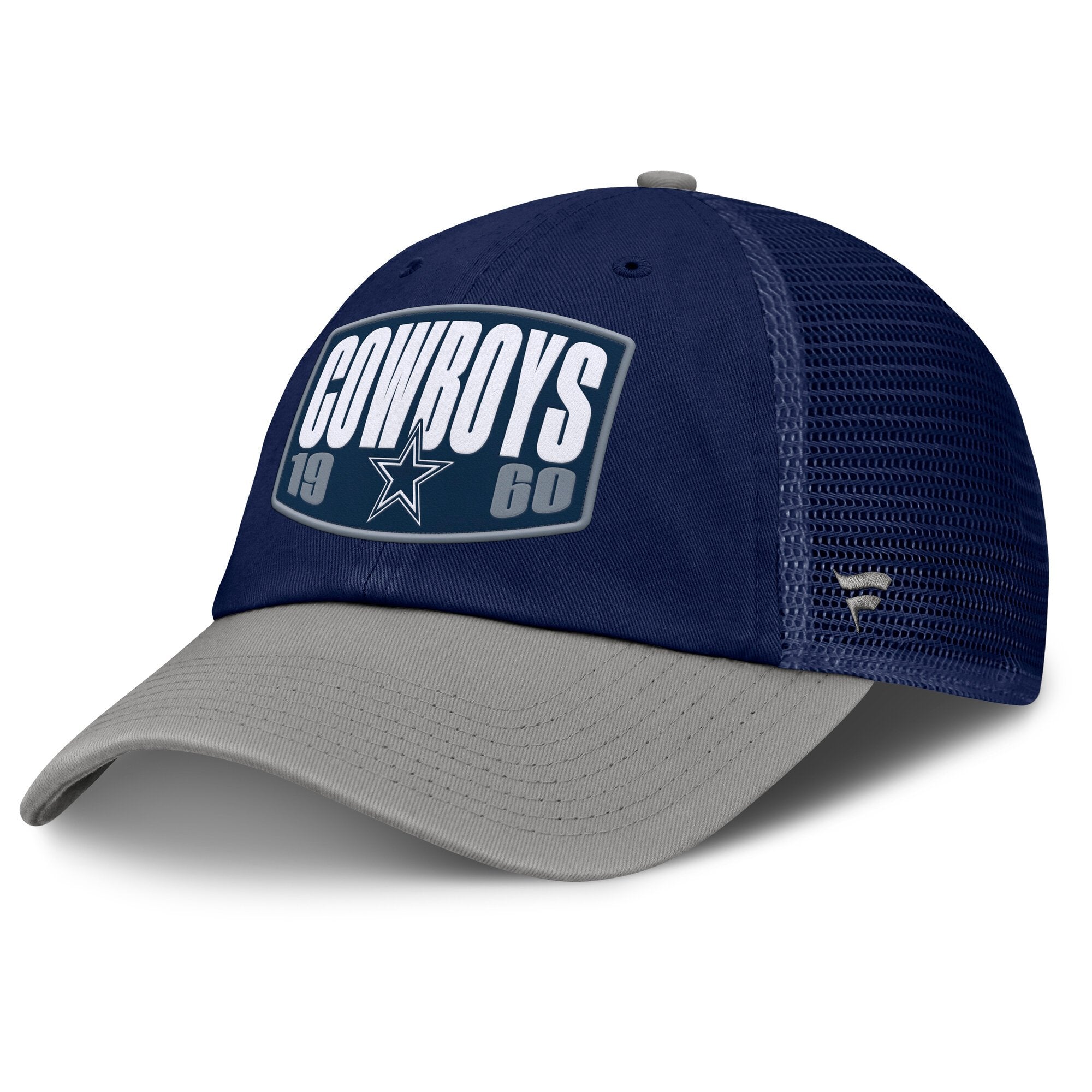 Men's Fanatics  Navy Dallas Cowboys Franchise Meshback Adjustable Hat