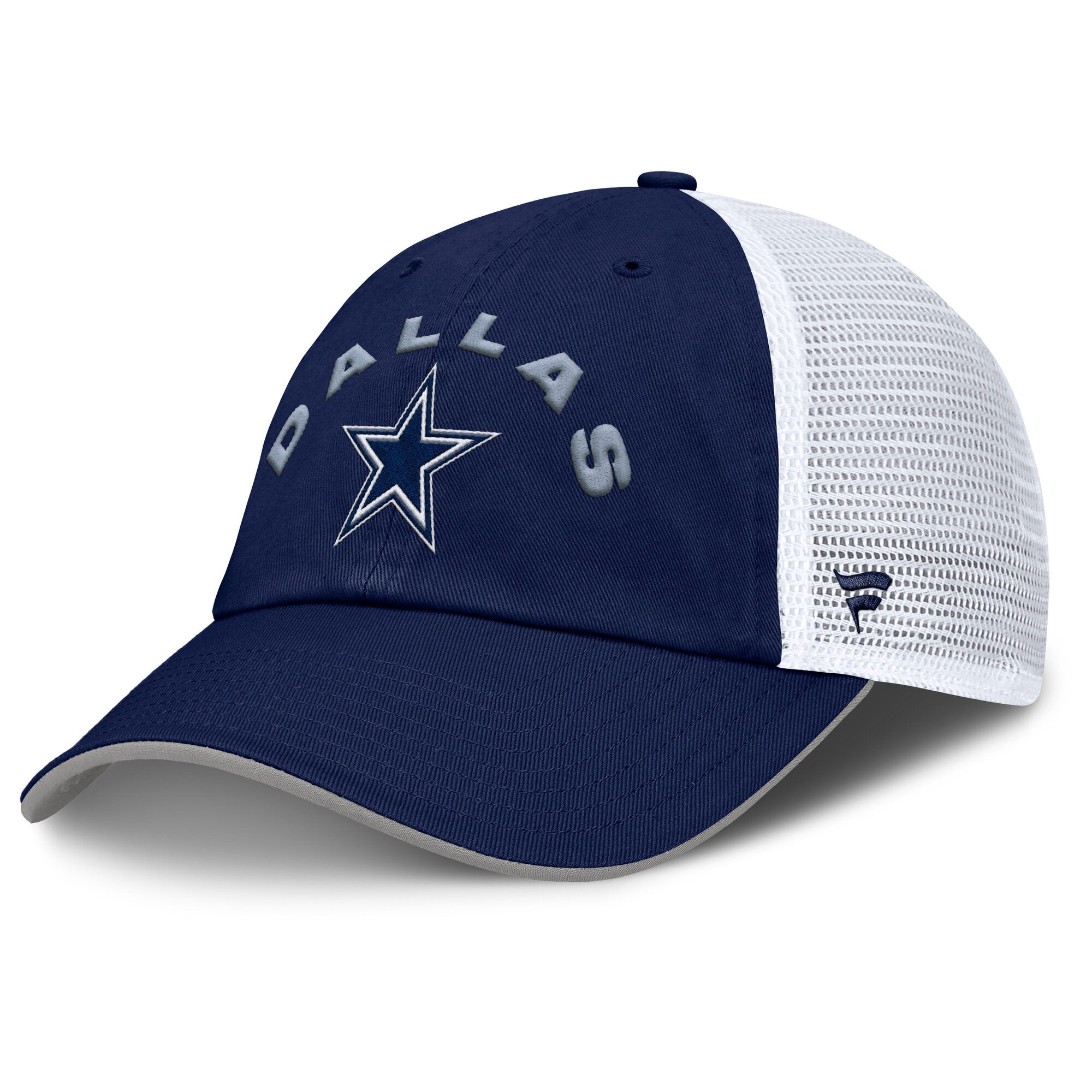 Men's Fanatics  Navy Dallas Cowboys Franchise Meshback Adjustable Hat