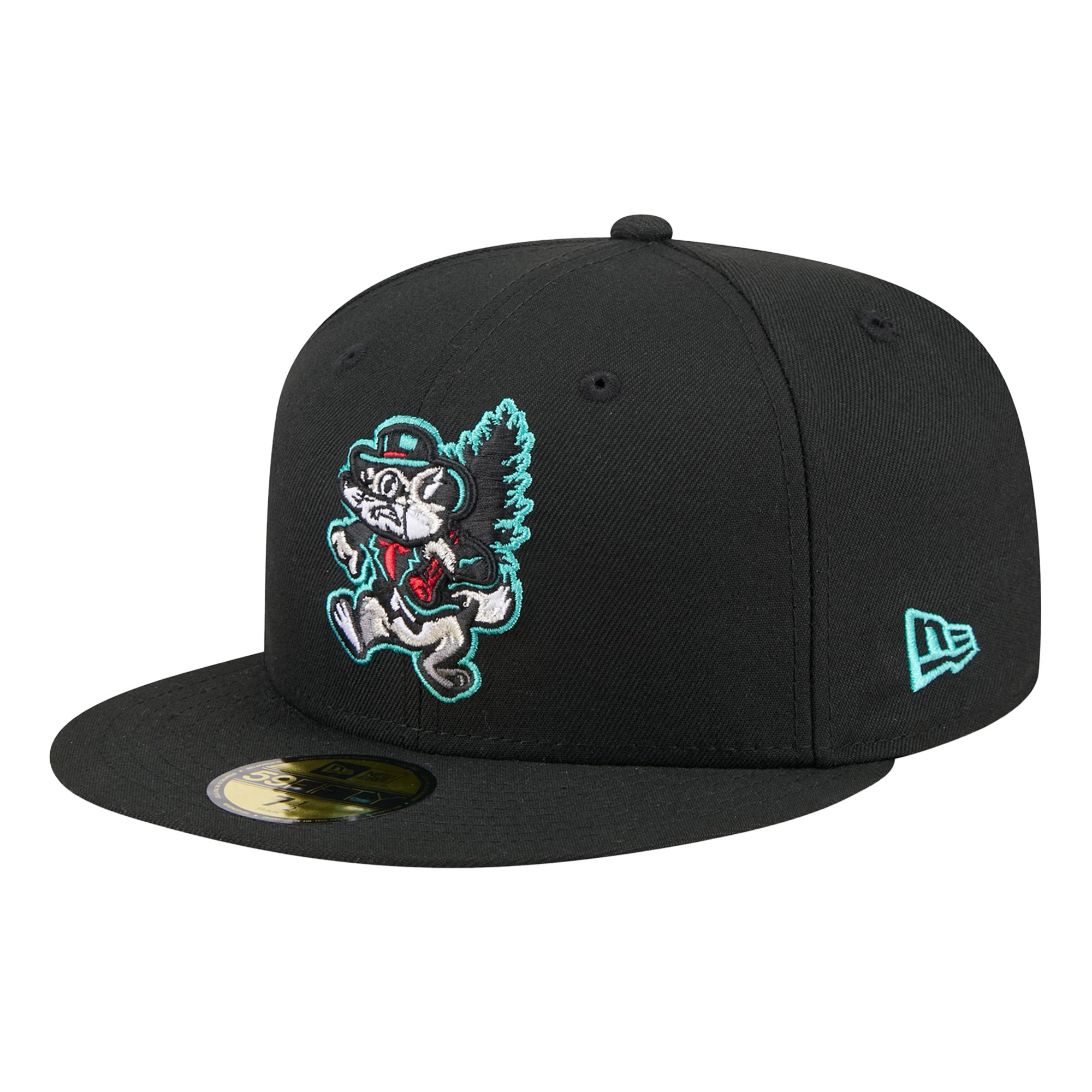 Men's New Era  Black Jersey Shore BlueClaws Theme Nights 59FIFTY Fitted Hat