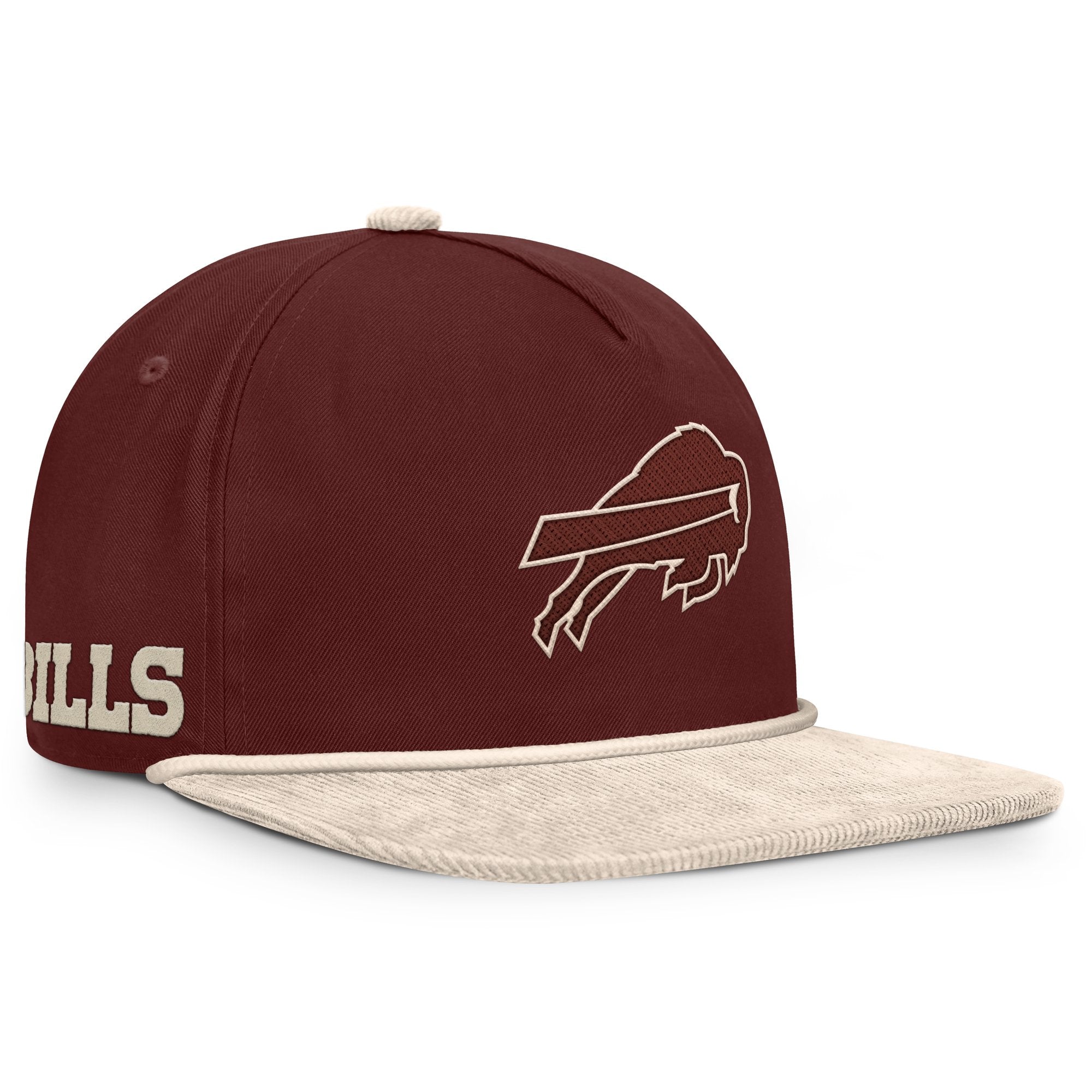 Men's Fanatics  Brown Buffalo Bills NFL Reminisce Golfer Adjustable Hat