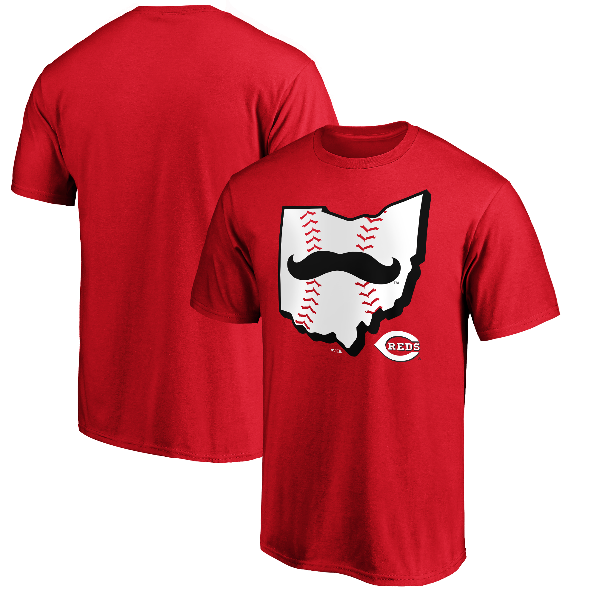 Men's Red Cincinnati Reds Team Adrenaline T-Shirt