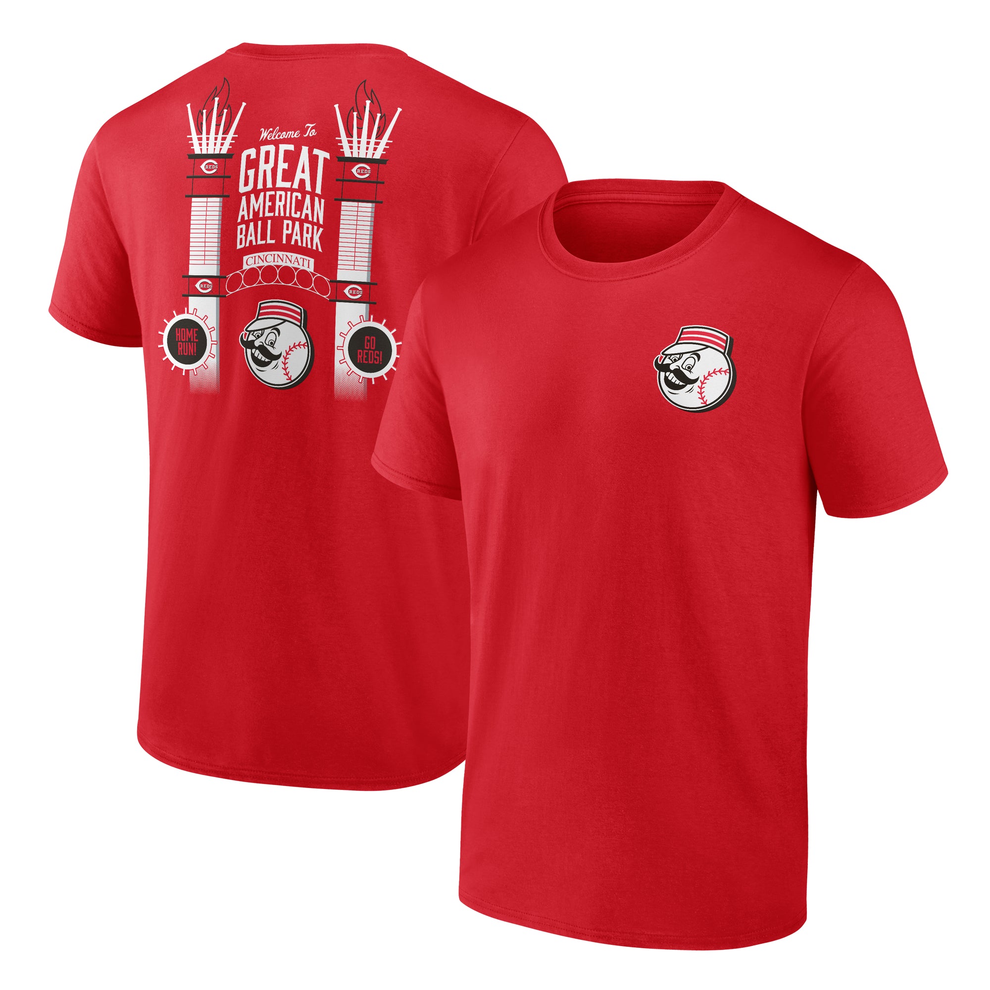 Men's Red Cincinnati Reds Great American T-Shirt