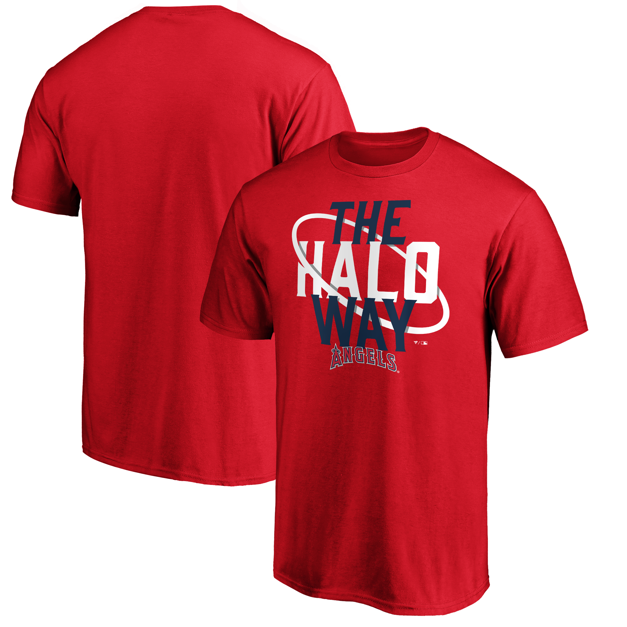 Men's Red Los Angeles Angels Team Adrenaline T-Shirt
