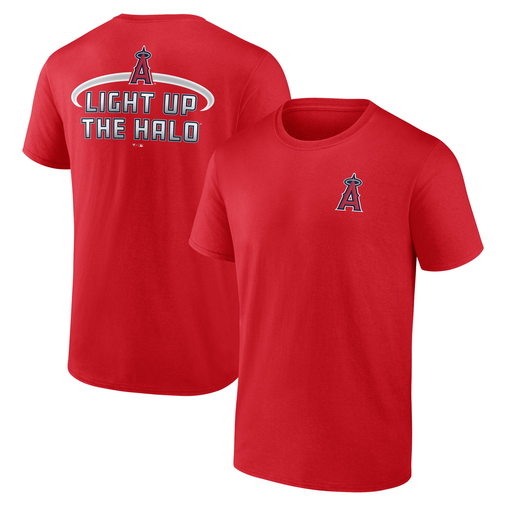 Men's Red Los Angeles Angels Light Them Up T-Shirt