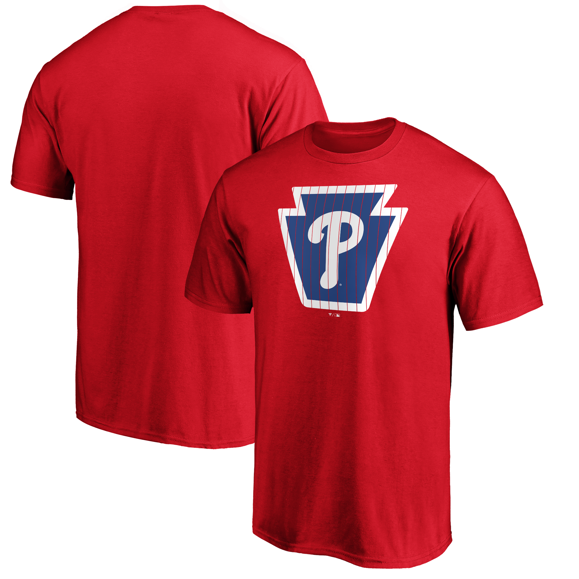 Men's Red Philadelphia Phillies Team Adrenaline T-Shirt