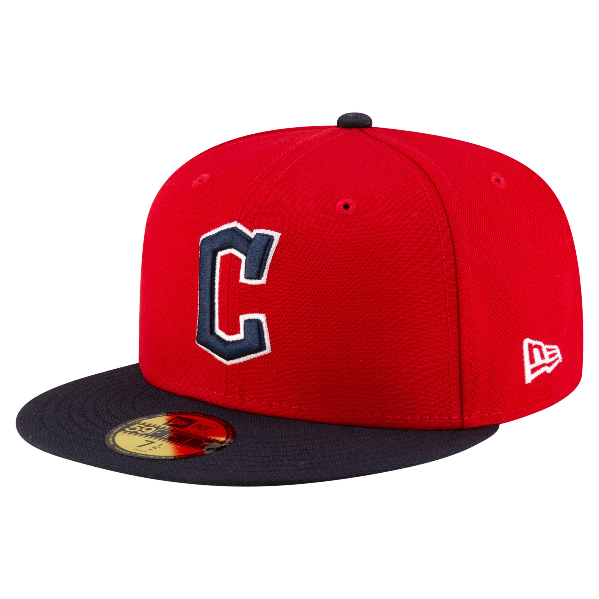 Men's New Era  Red/Black  Cleveland Guardians  Authentic Collection On Field 59FIFTY Fitted Hat