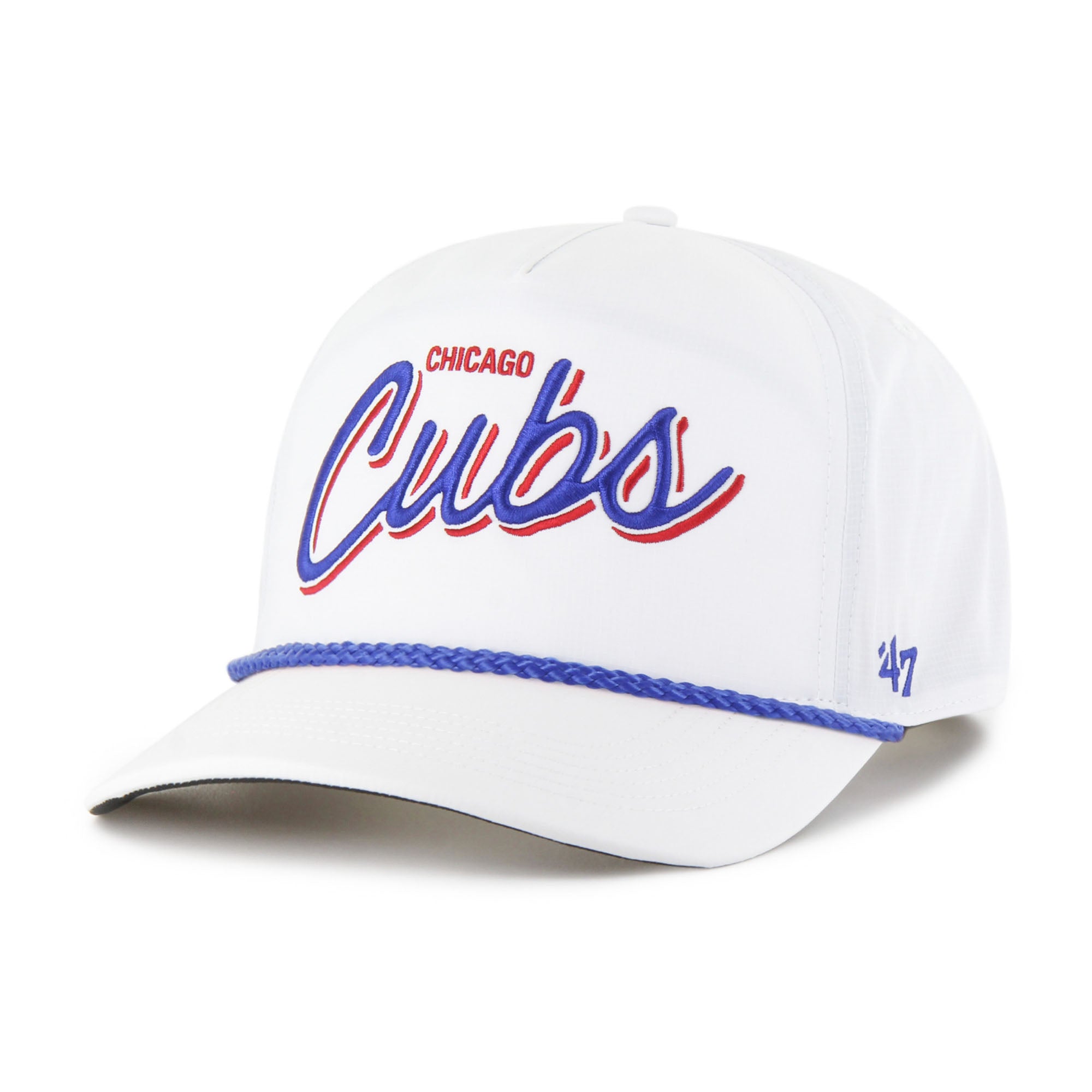 Men's '47  White Chicago Cubs Brrr Fairway Hitch Adjustable Hat