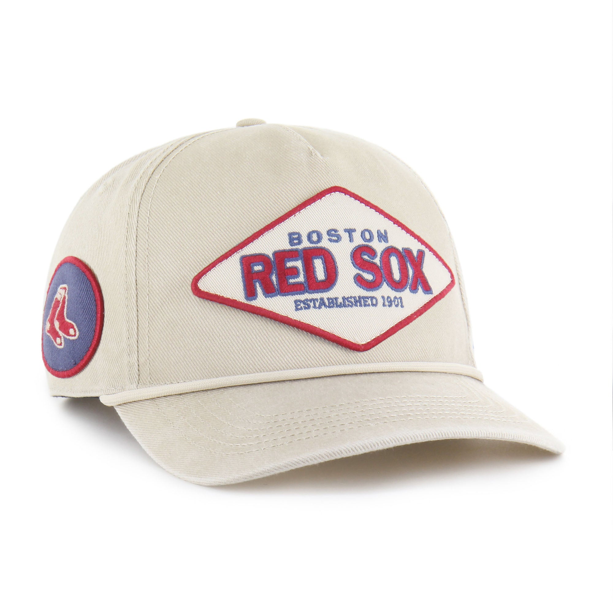 Men's '47 Khaki Boston Red Sox Cairn Hitch Adjustable Hat