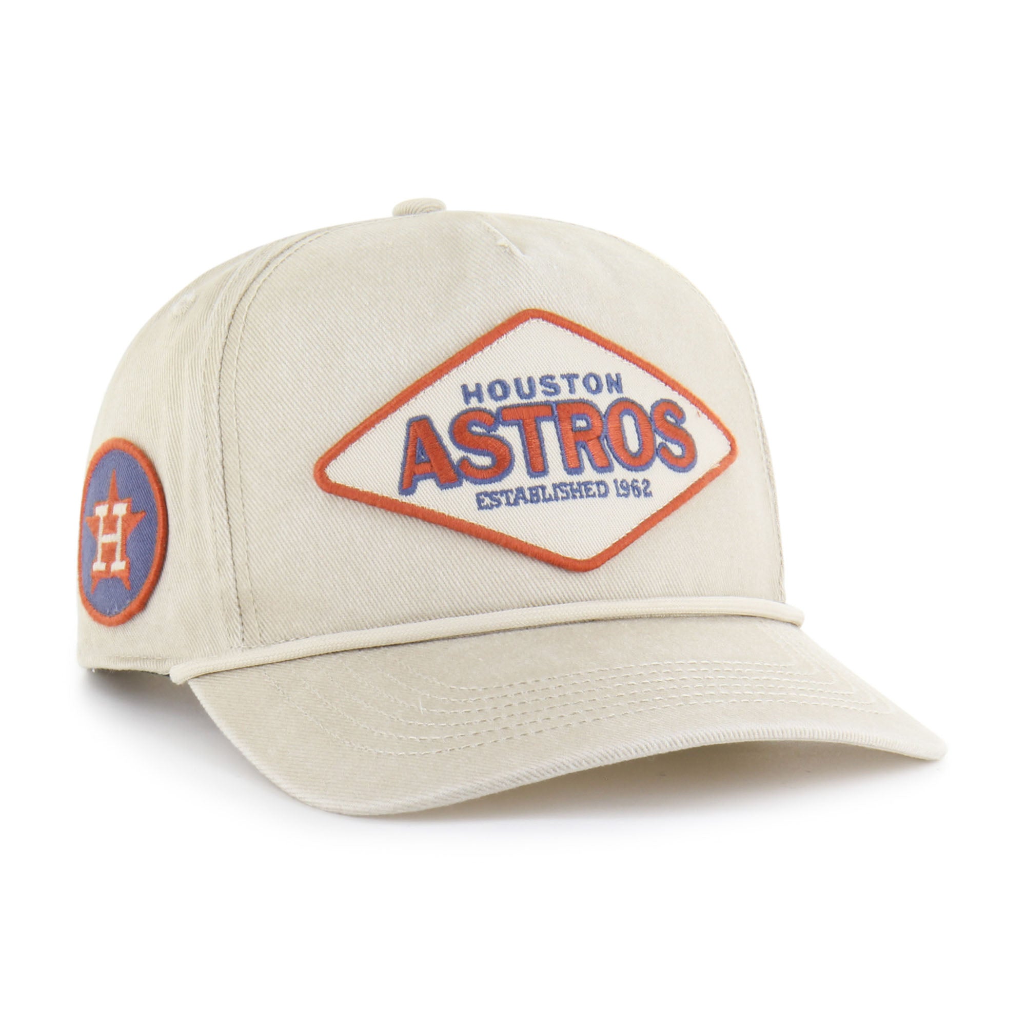 Men's '47 Khaki Houston Astros Cairn Hitch Adjustable Hat