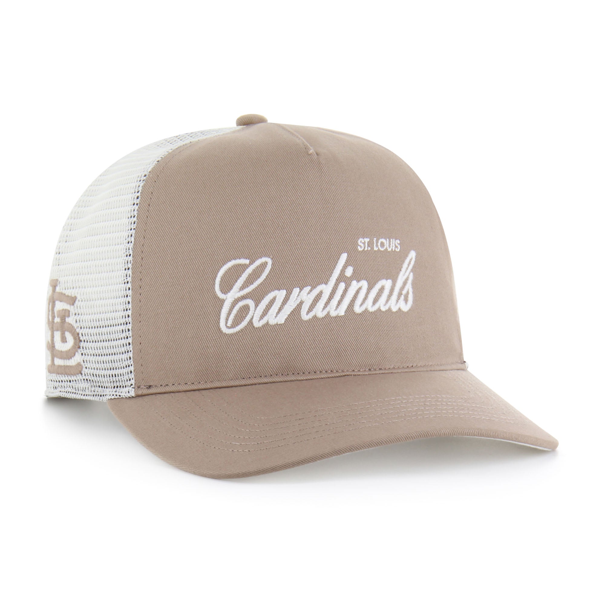 Men's '47  Brown St. Louis Cardinals Foundational Mesh Hitch Adjustable Hat