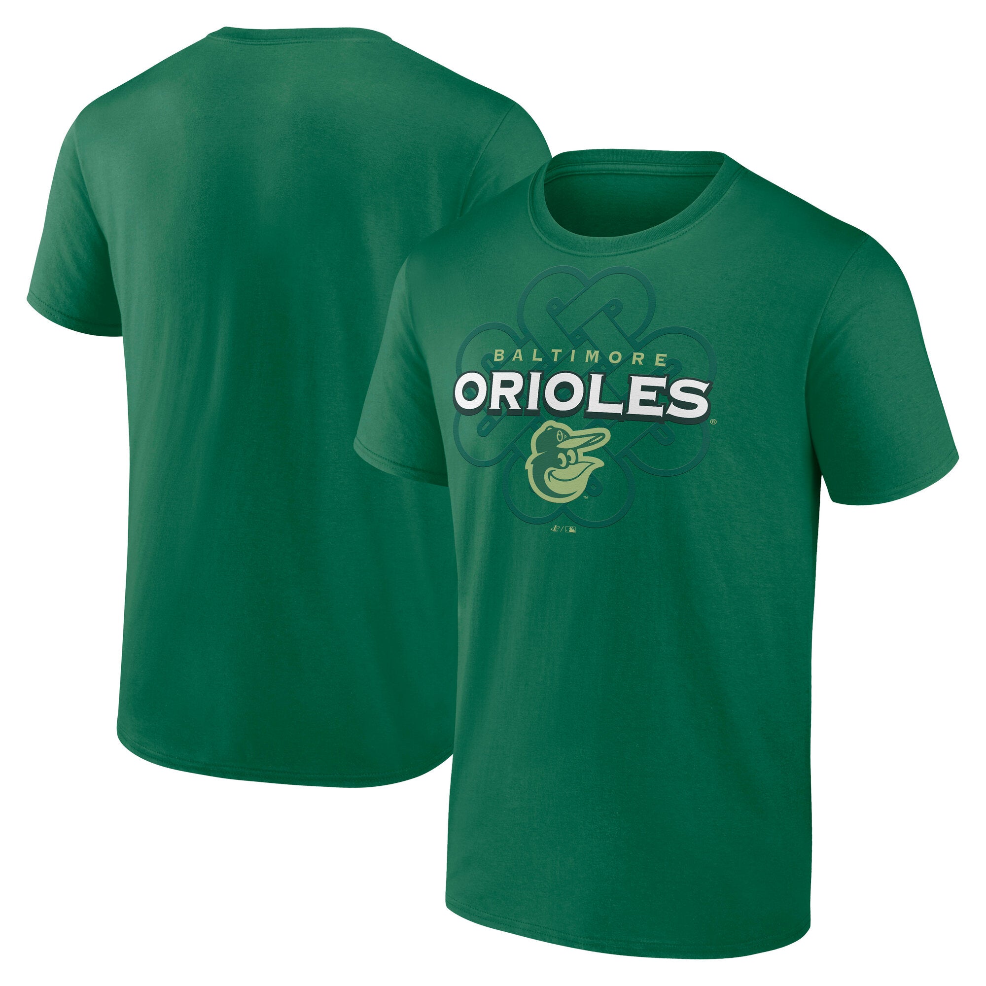Men's Profile Kelly Green Baltimore Orioles Big & Tall Celtic T-Shirt