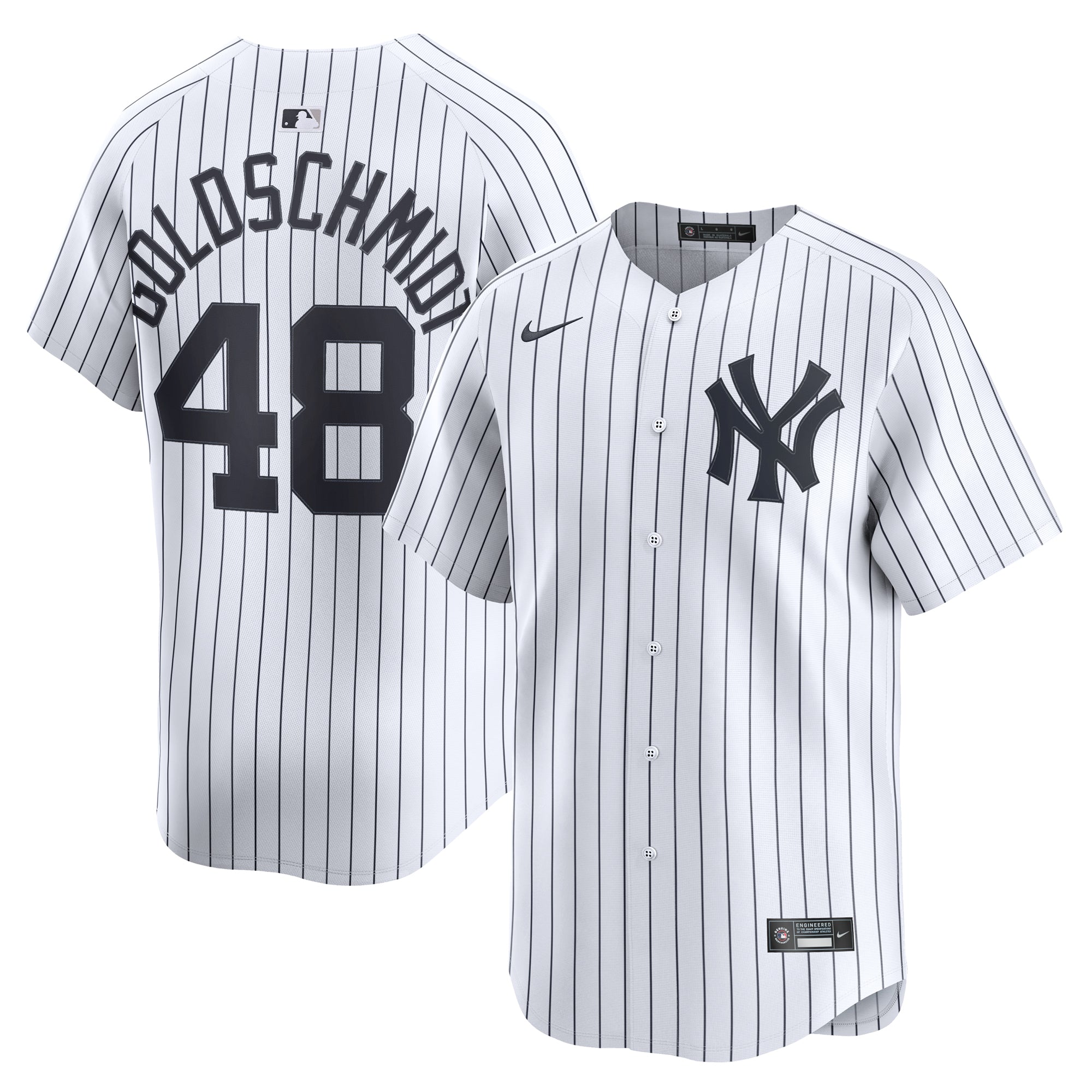 Men's Nike Paul Goldschmidt White New York Yankees Home Limited Player Jersey