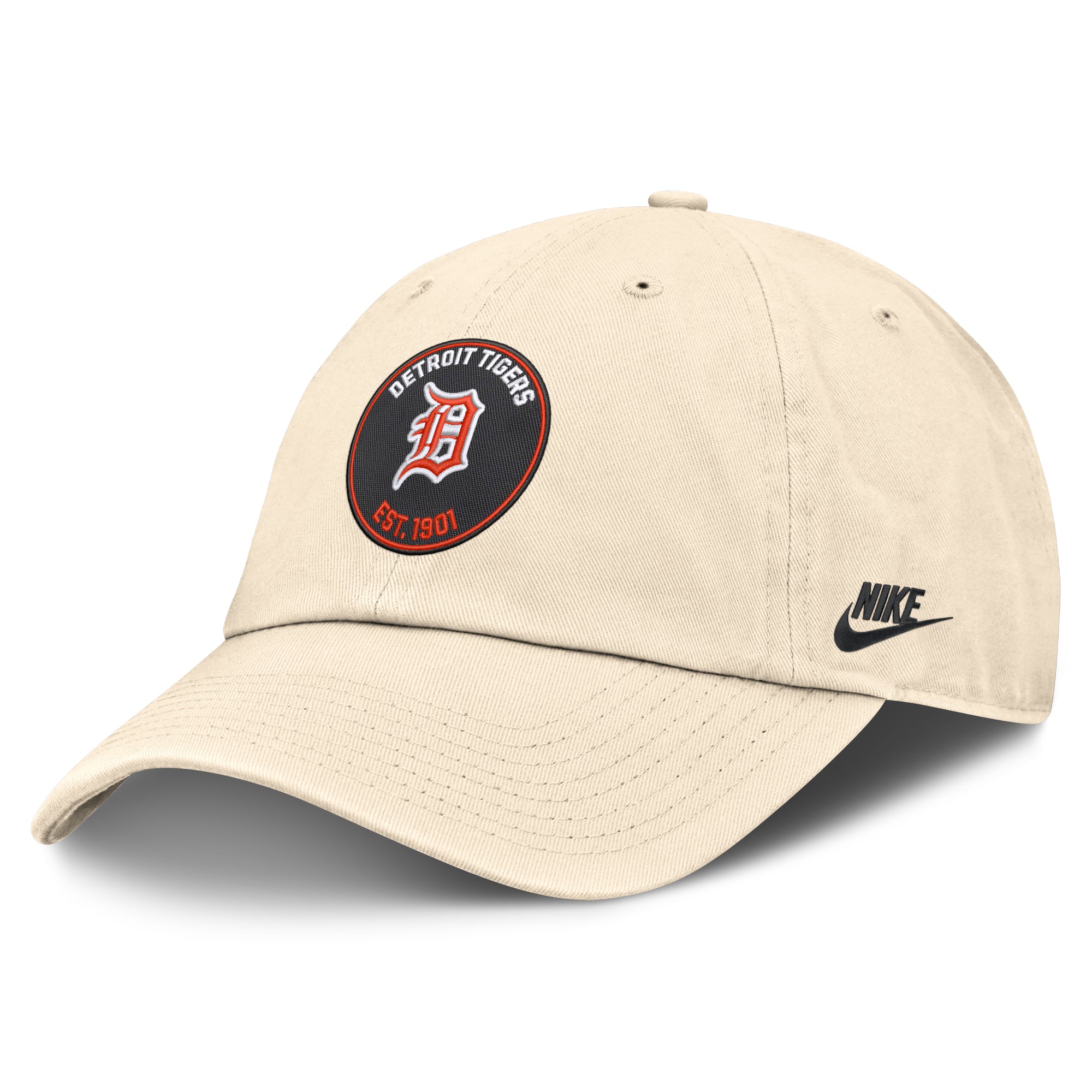 Men's Nike Natural Detroit Tigers Cooperstown Collection Club Adjustable Hat