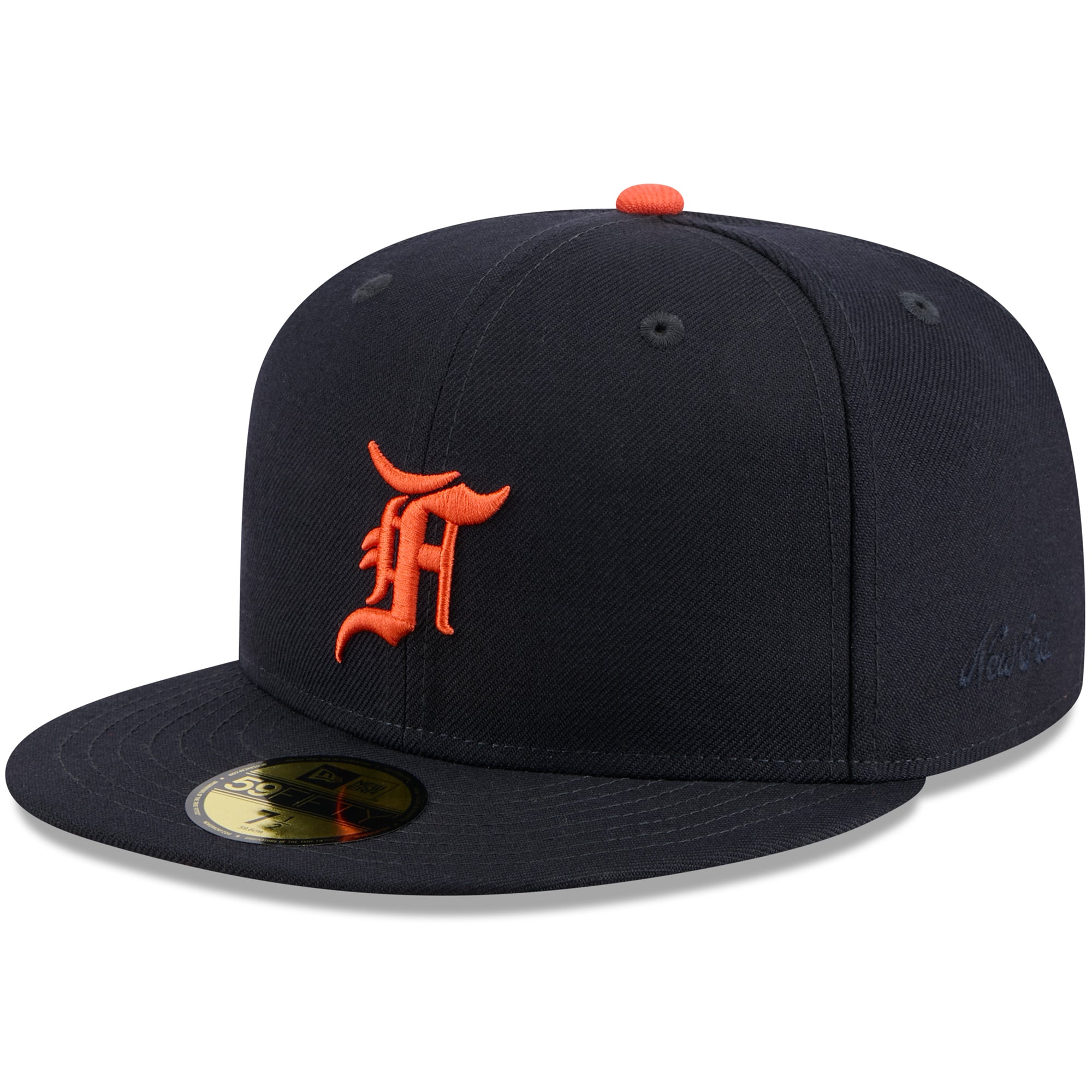 Men's New Era x Fear of God Navy Detroit Tigers  59FIFTY Fitted Hat
