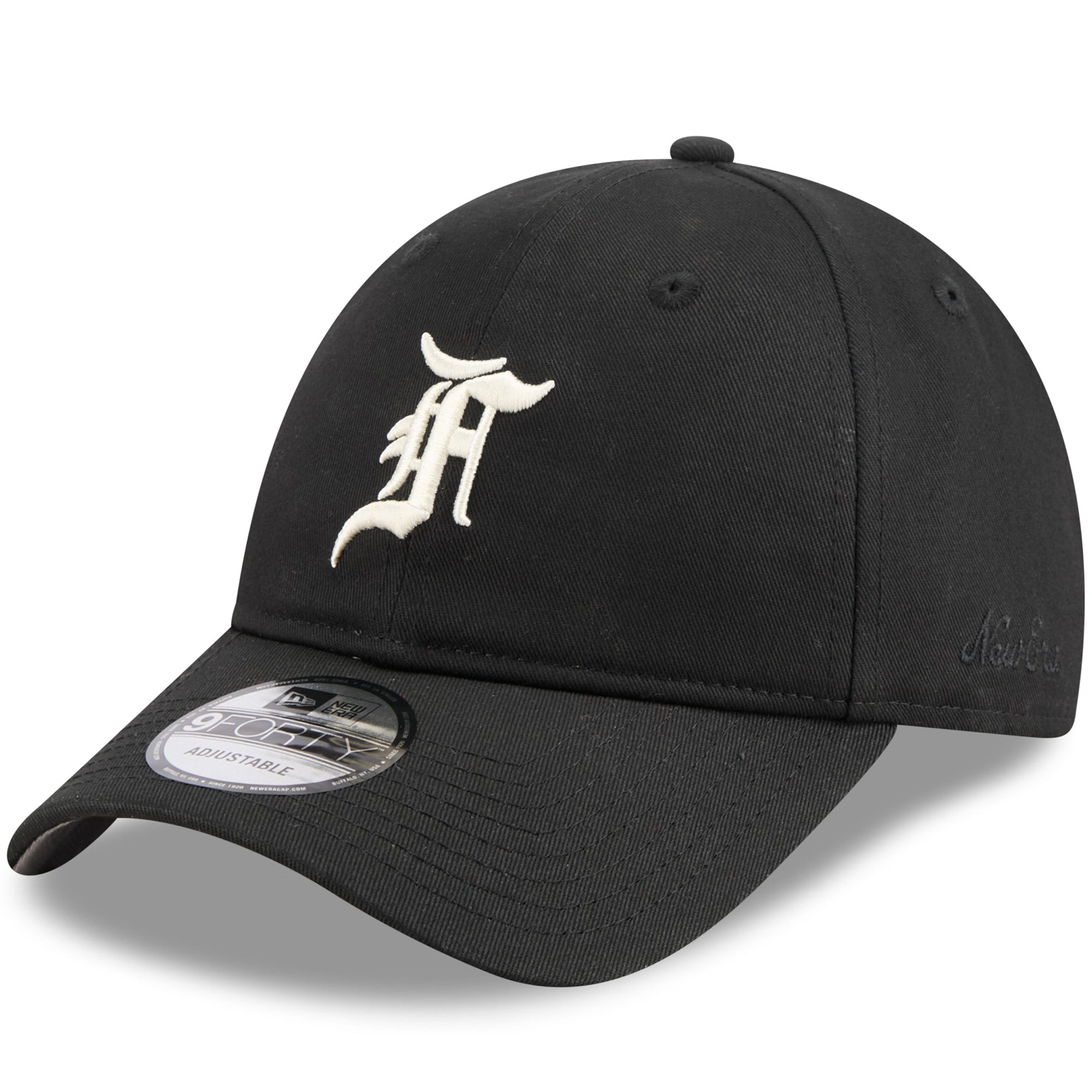 Men's New Era x Fear of God Black Chicago White Sox 9FORTY Adjustable Hat