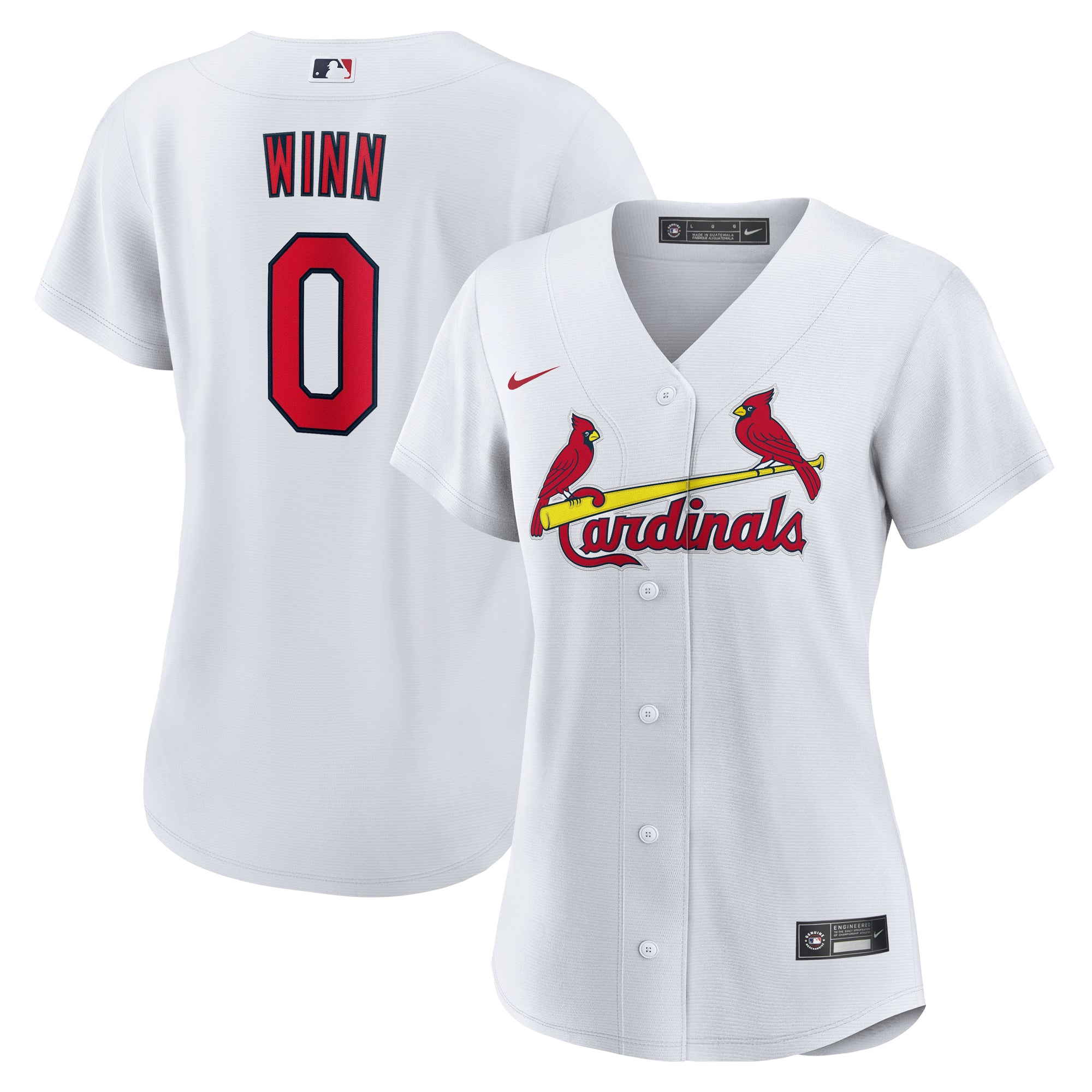 Women's Nike Masyn Winn White St. Louis Cardinals Home Replica Jersey
