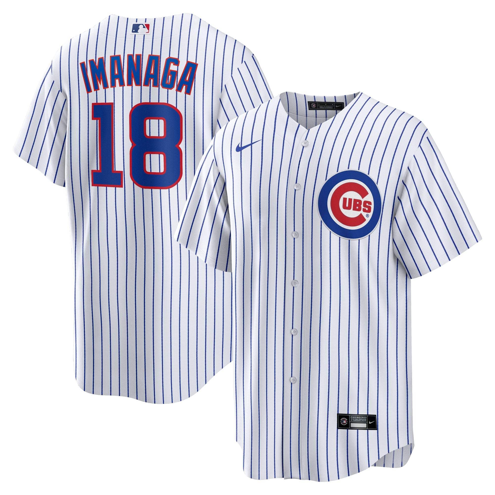 Men's Nike Shota Imanaga White Chicago Cubs Home Replica Jersey