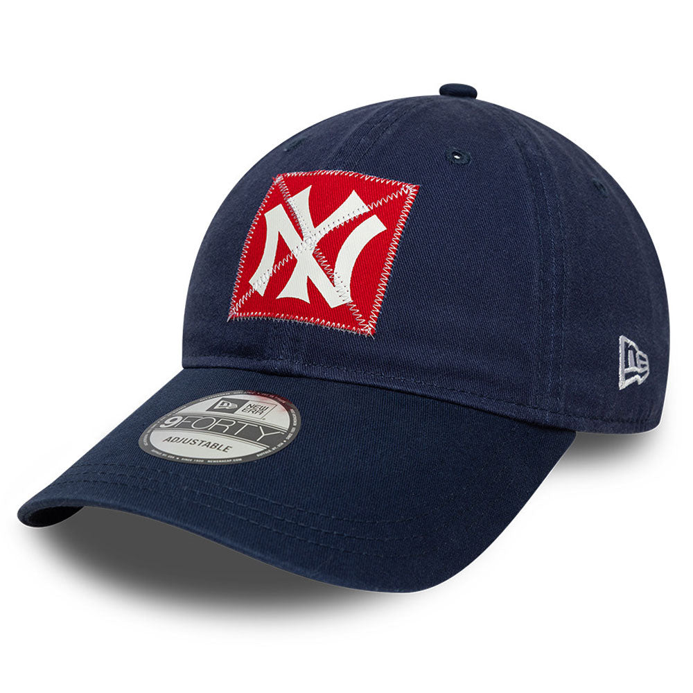 Men's New Era x Ralph Lauren Navy New York Yankees 9FORTY Long Bill Adjustable Hat