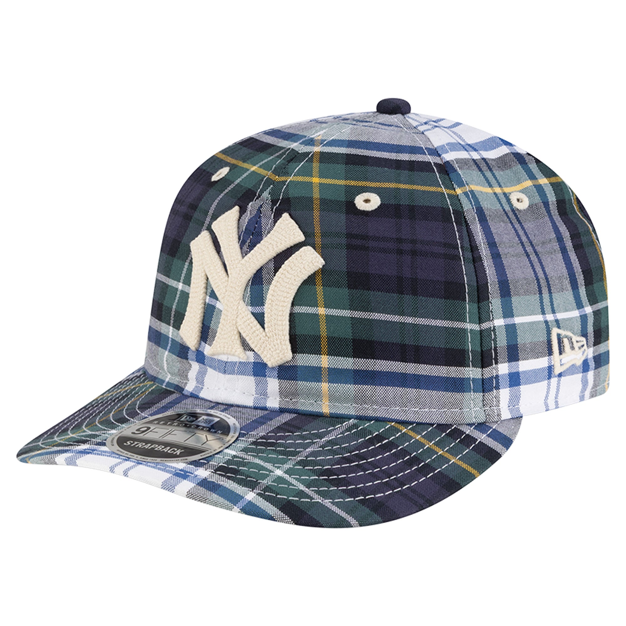 Men's New Era x Ralph Lauren Green New York Yankees Retro Crown 9FIFTY Adjustable Hat