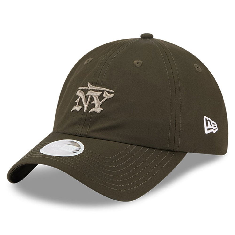 Women's New Era Gotham Green New York Jets 2025 Rivalries Collection Pony Tail Adjustable Hat