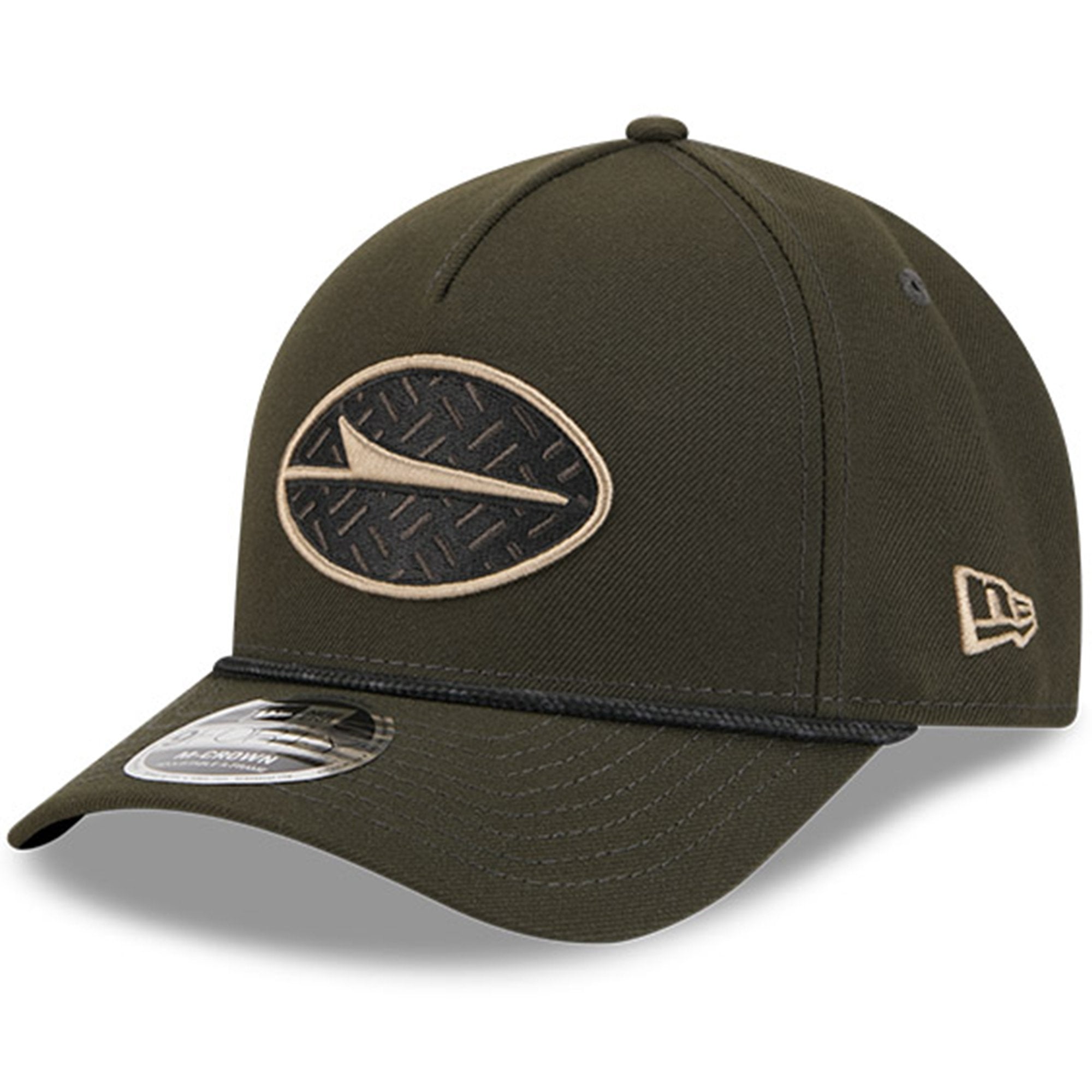 Youth New Era  Gotham Green New York Jets 2025 Rivalries Collection 9FORTY A-Frame Adjustable Hat