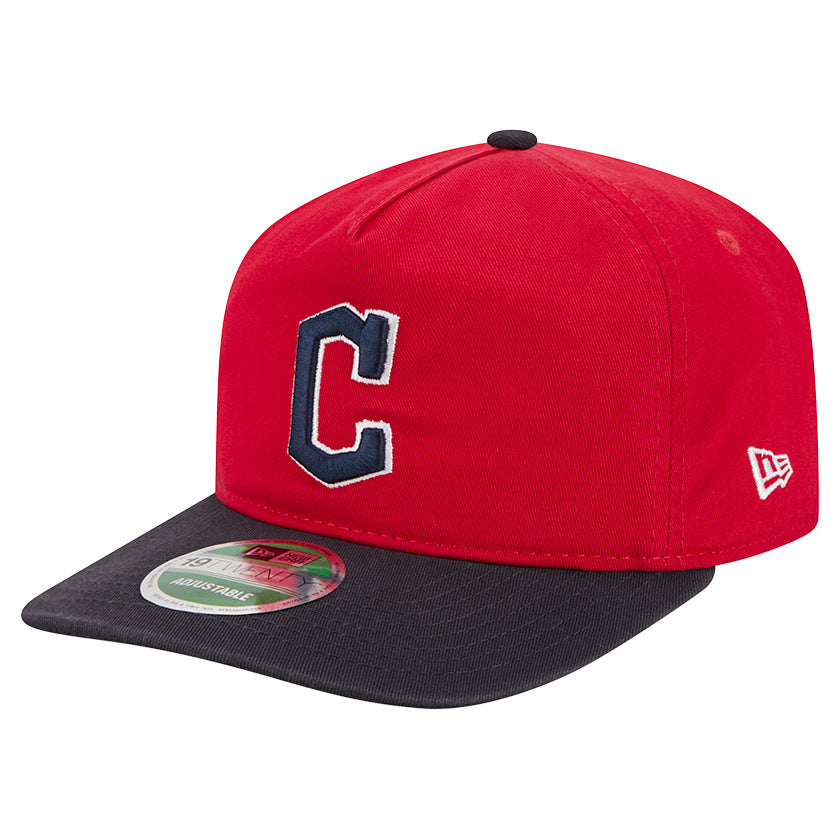 Men's New Era  Red Cleveland Guardians Team 19TWENTY Adjustable Hat