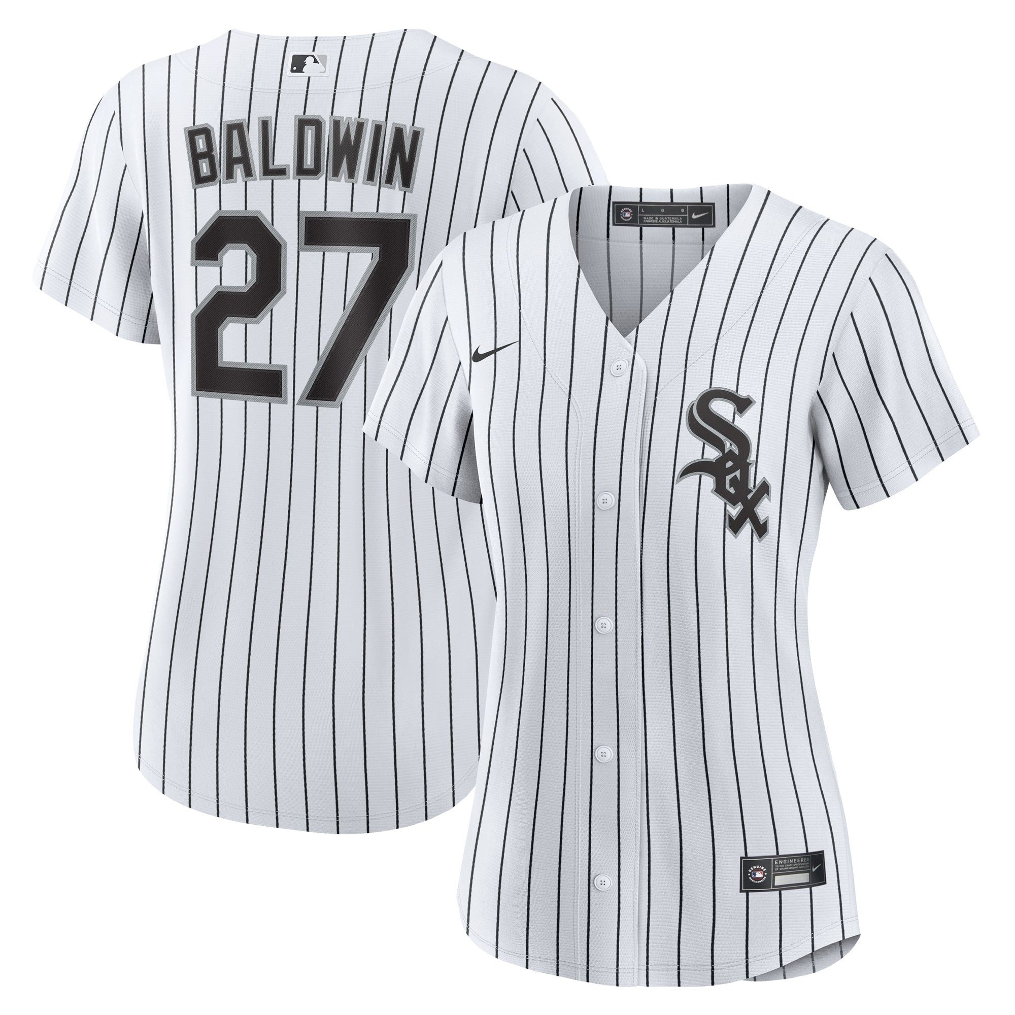 Women's Nike Brooks Baldwin White Chicago White Sox Home Replica Jersey