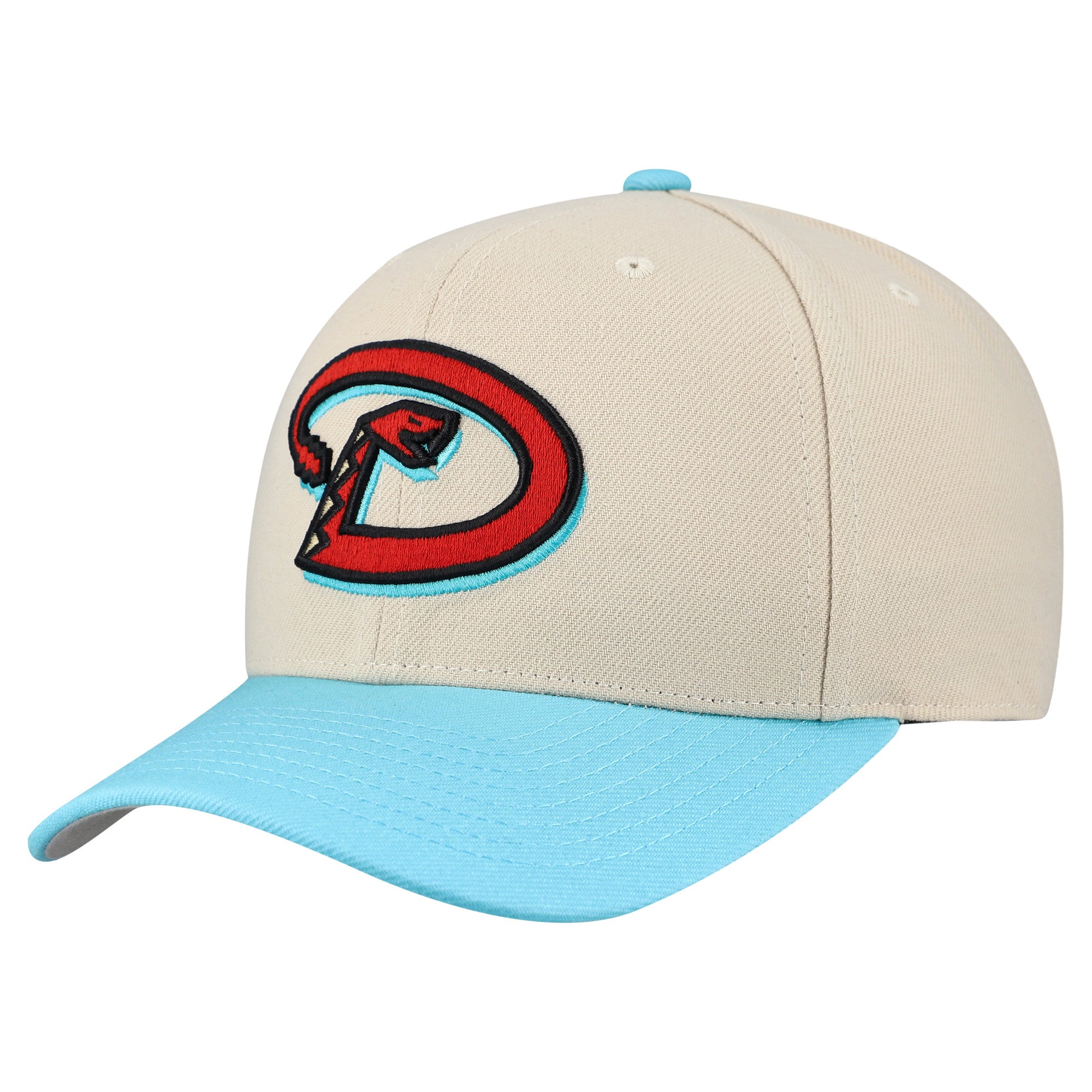 Unisex Mitchell & Ness  Cream Arizona Diamondbacks Basic Pro Adjustable Hat