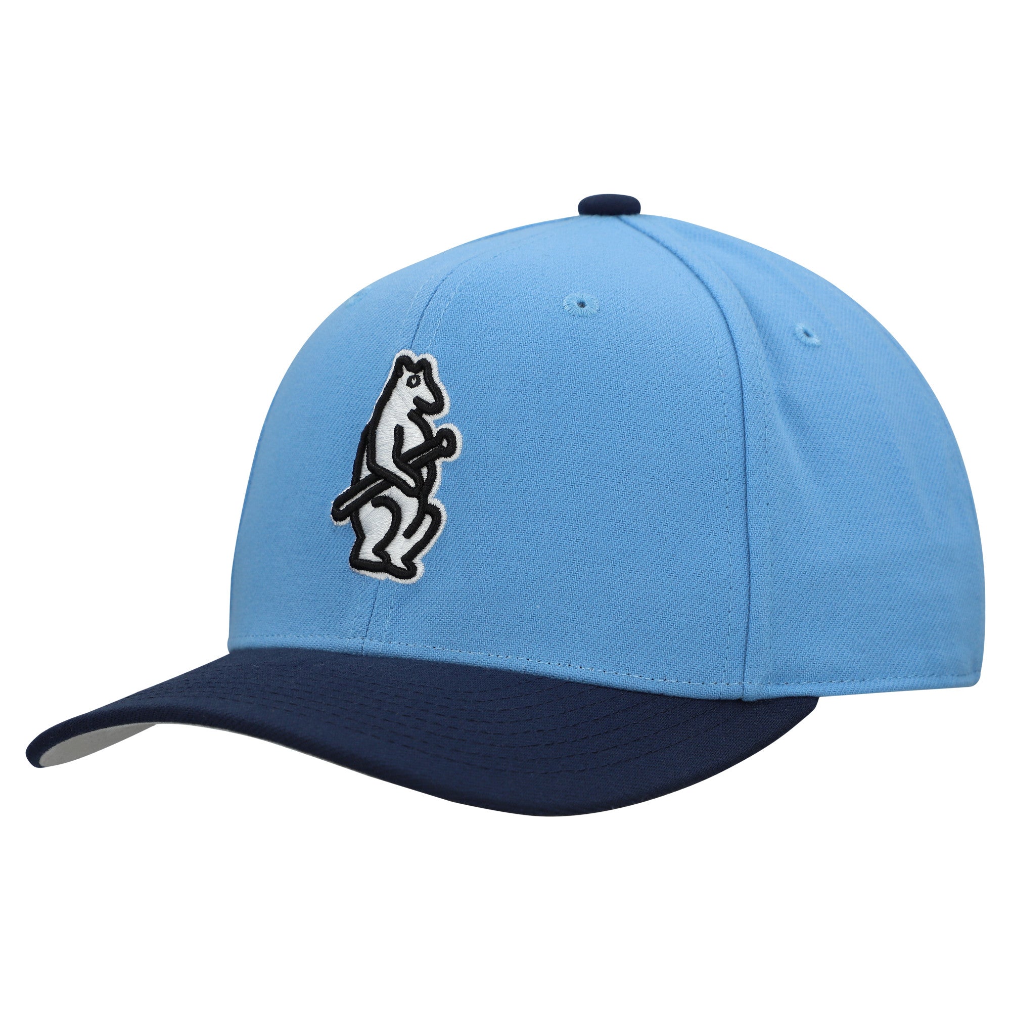Unisex Mitchell & Ness  Blue Chicago Cubs Basic Coop Pro Adjustable Hat