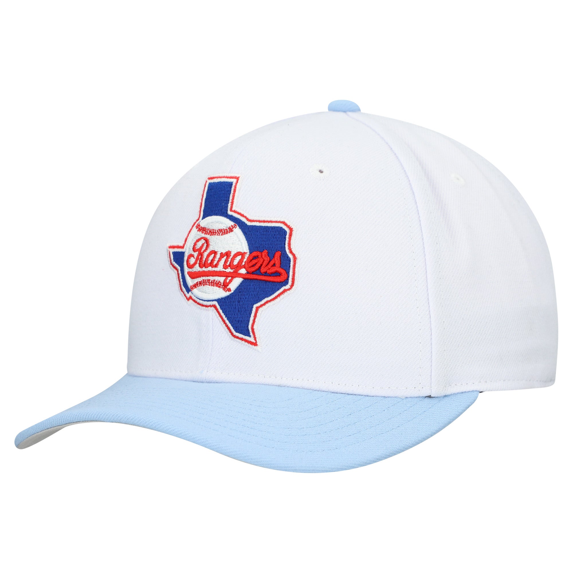 Unisex Mitchell & Ness  Gray Texas Rangers Basic Coop Pro Adjustable Hat