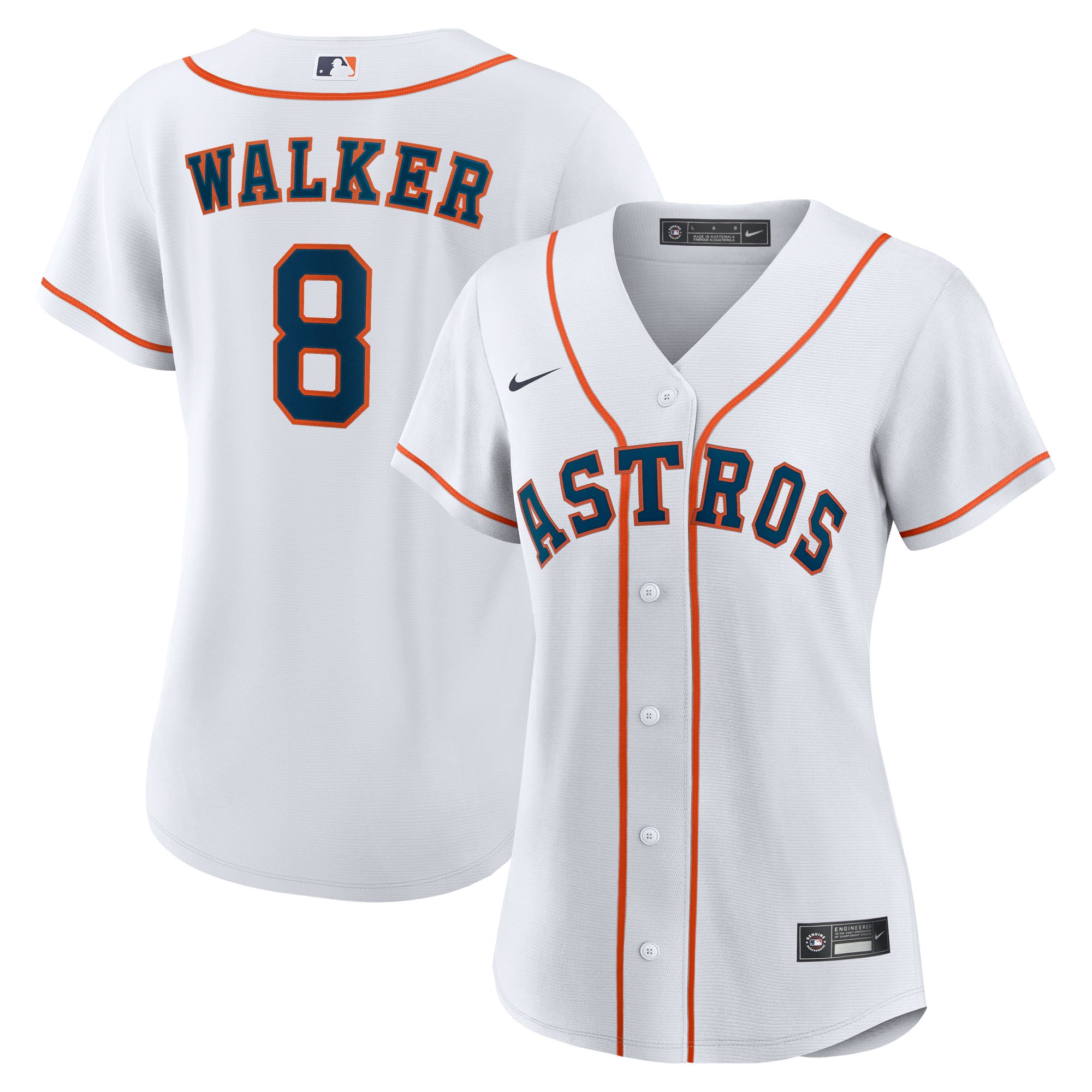Women's Nike Christian Walker White Houston Astros Home Replica Jersey