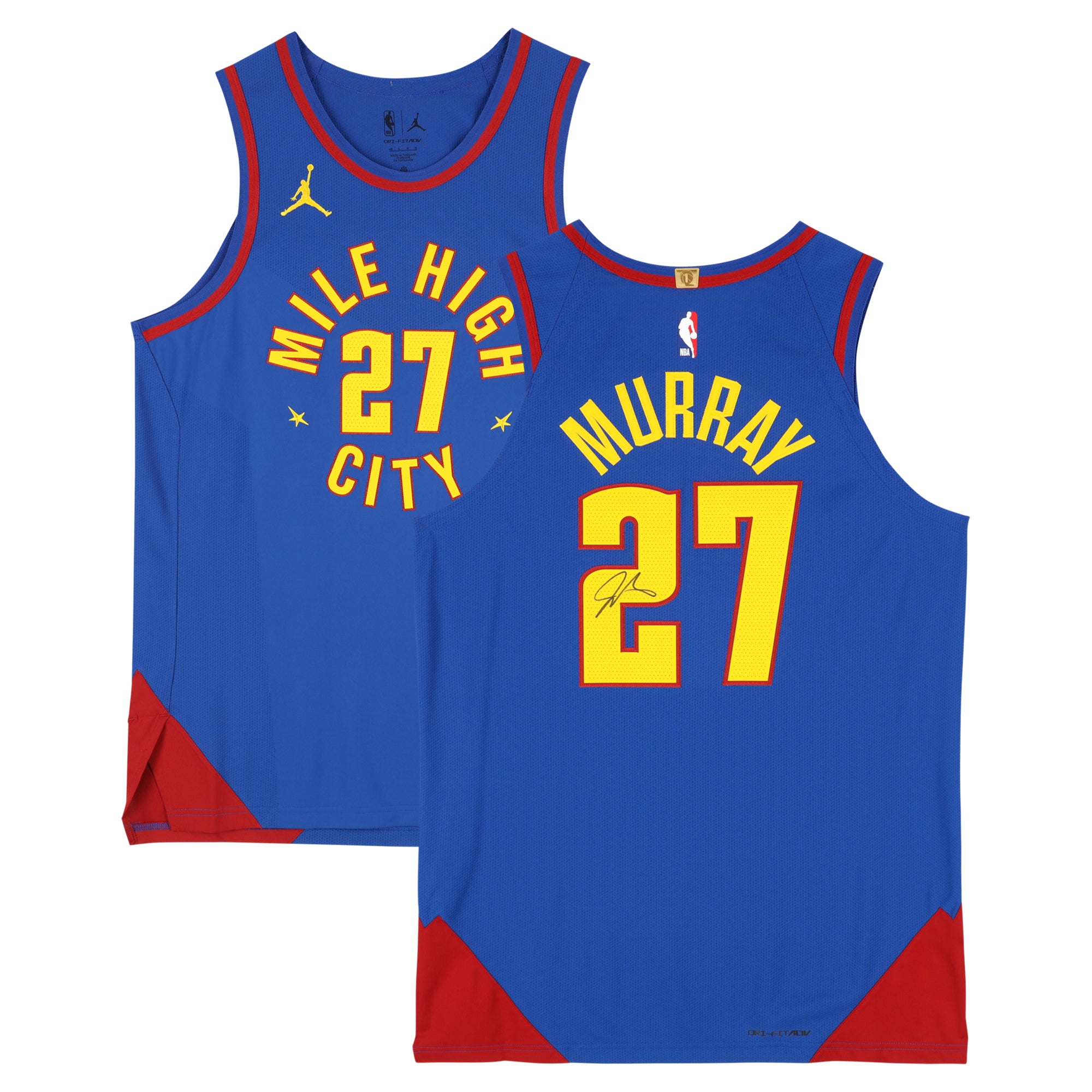 Jamal Murray Denver Nuggets Autographed Royal Jordan Brand Statement Edition Authentic Jersey