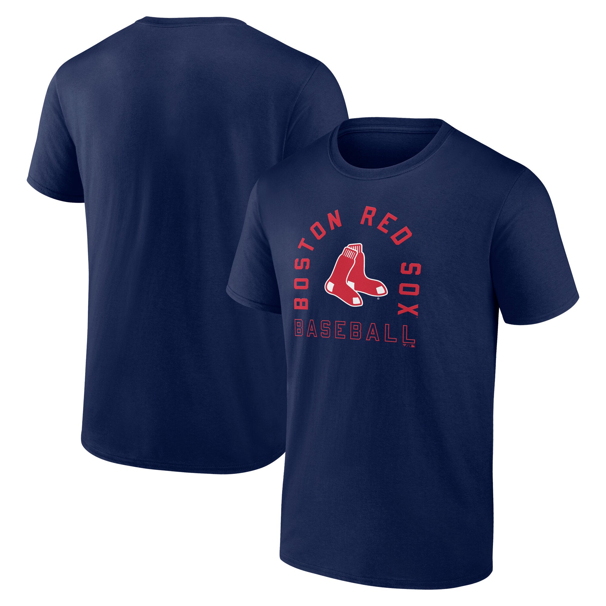 Men's Navy Boston Red Sox Arch T-Shirt