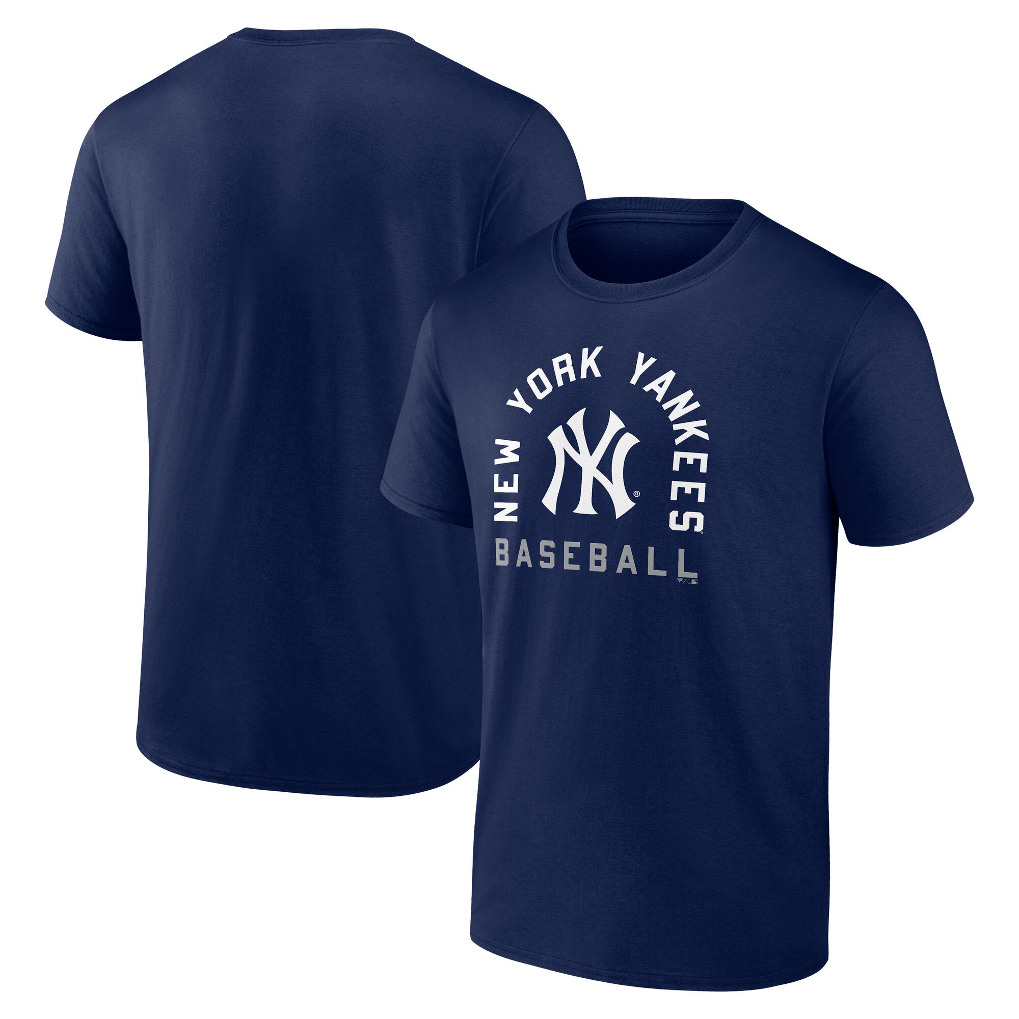 Men's Navy New York Yankees Arch T-Shirt