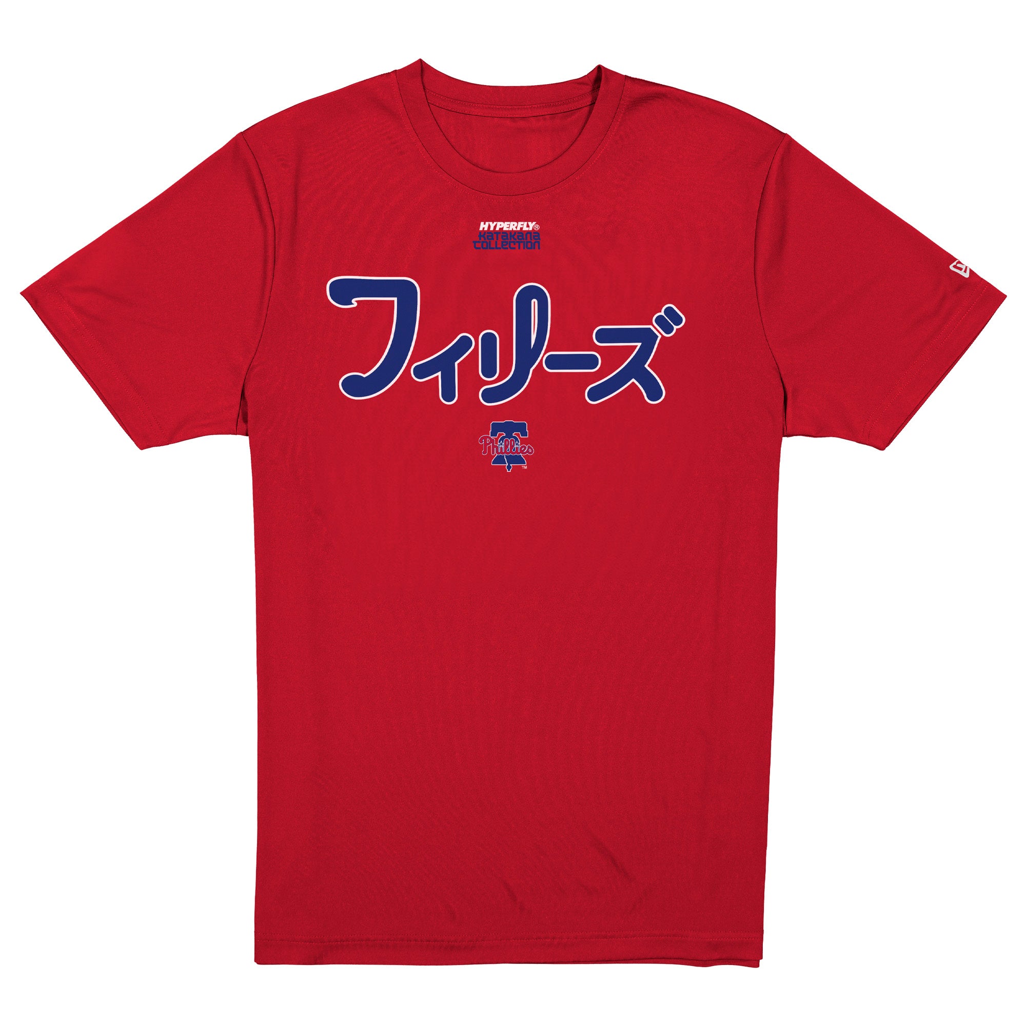 Men's New Era x Hyperfly Red Philadelphia Phillies T-Shirt