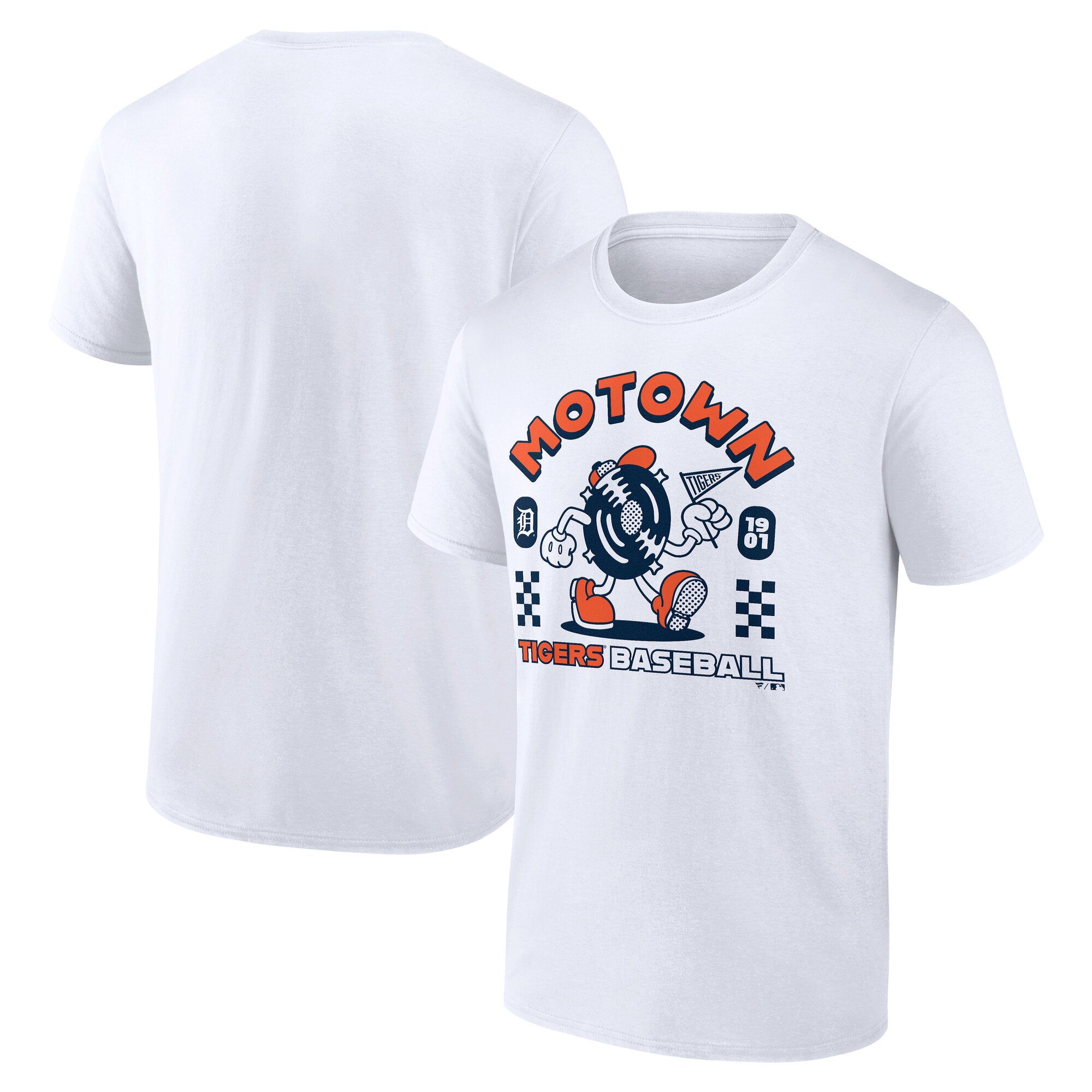 Men's White Detroit Tigers Opening Day Hometown T-Shirt