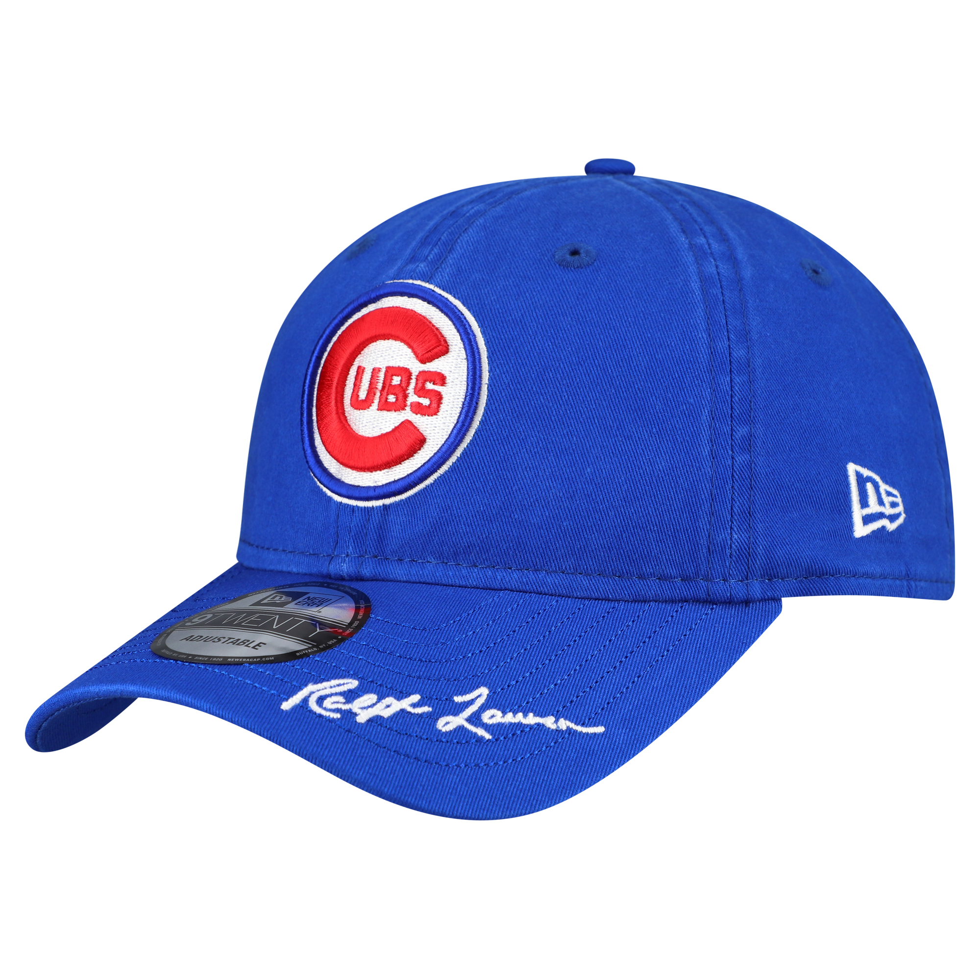 Men's New Era Ralph Lauren x MLB  Royal Chicago Cubs 9TWENTY Adjustable Hat