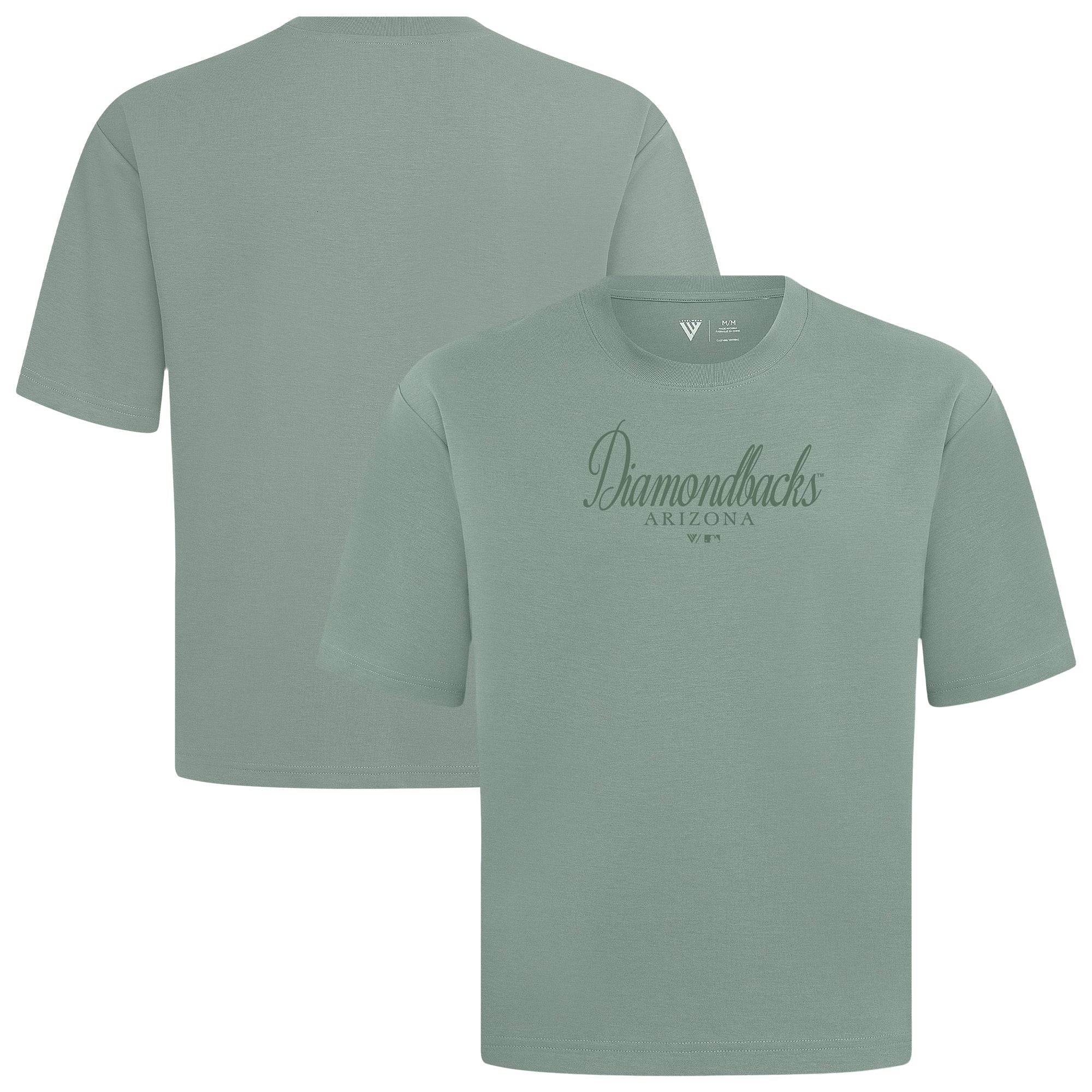 Men's Levelwear Green Arizona Diamondbacks Ethereal Oversized Luxe Signature Knit T-Shirt