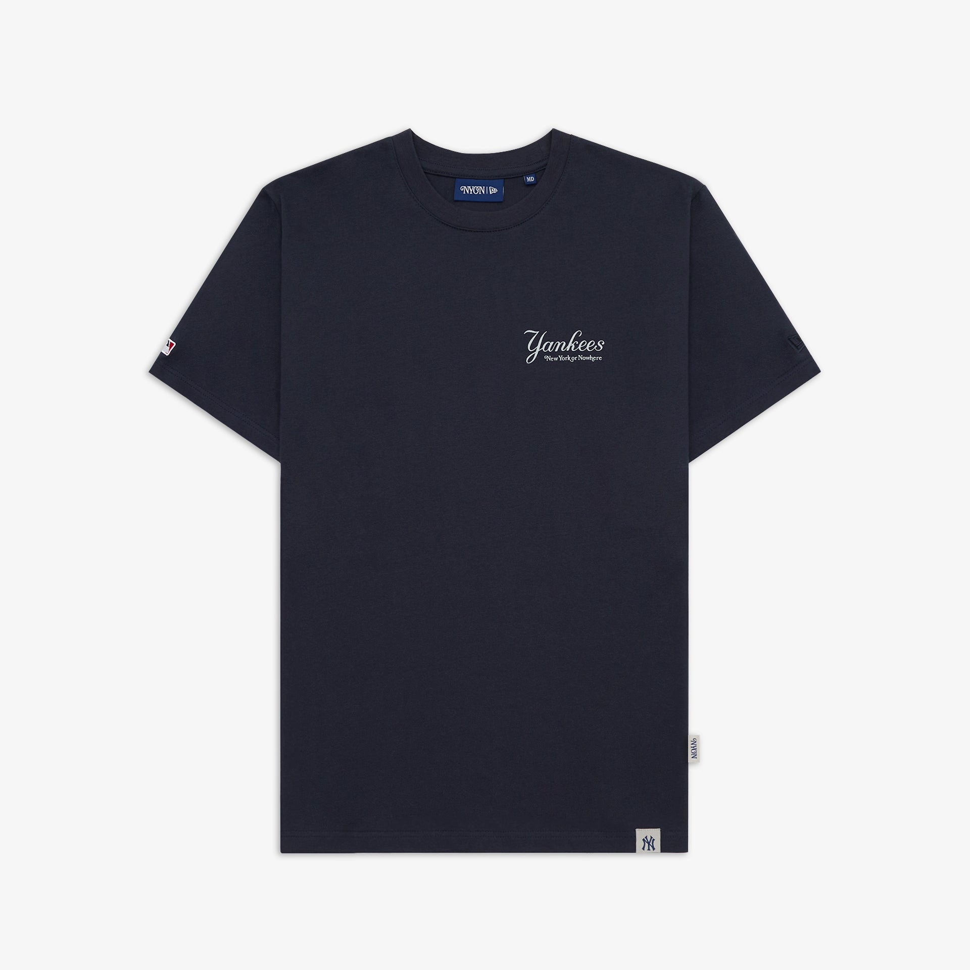 Men's New York or Nowhere x New Era Black New York Yankees Script T-Shirt