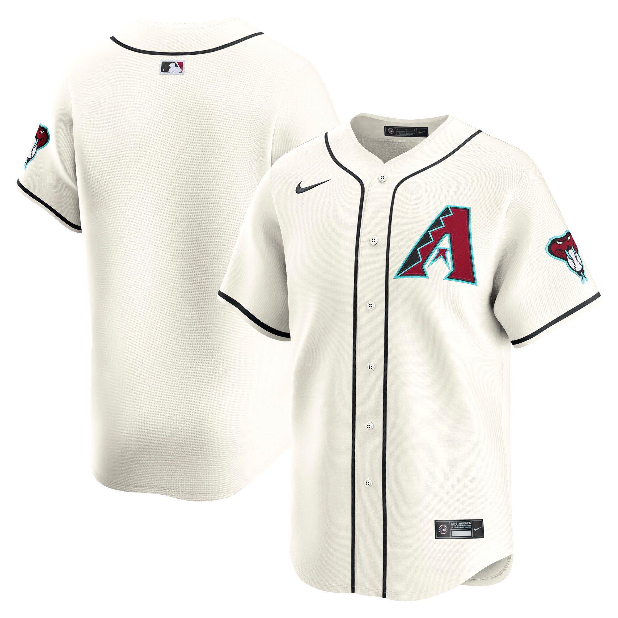 Youth Nike  White Arizona Diamondbacks Home Limited Jersey