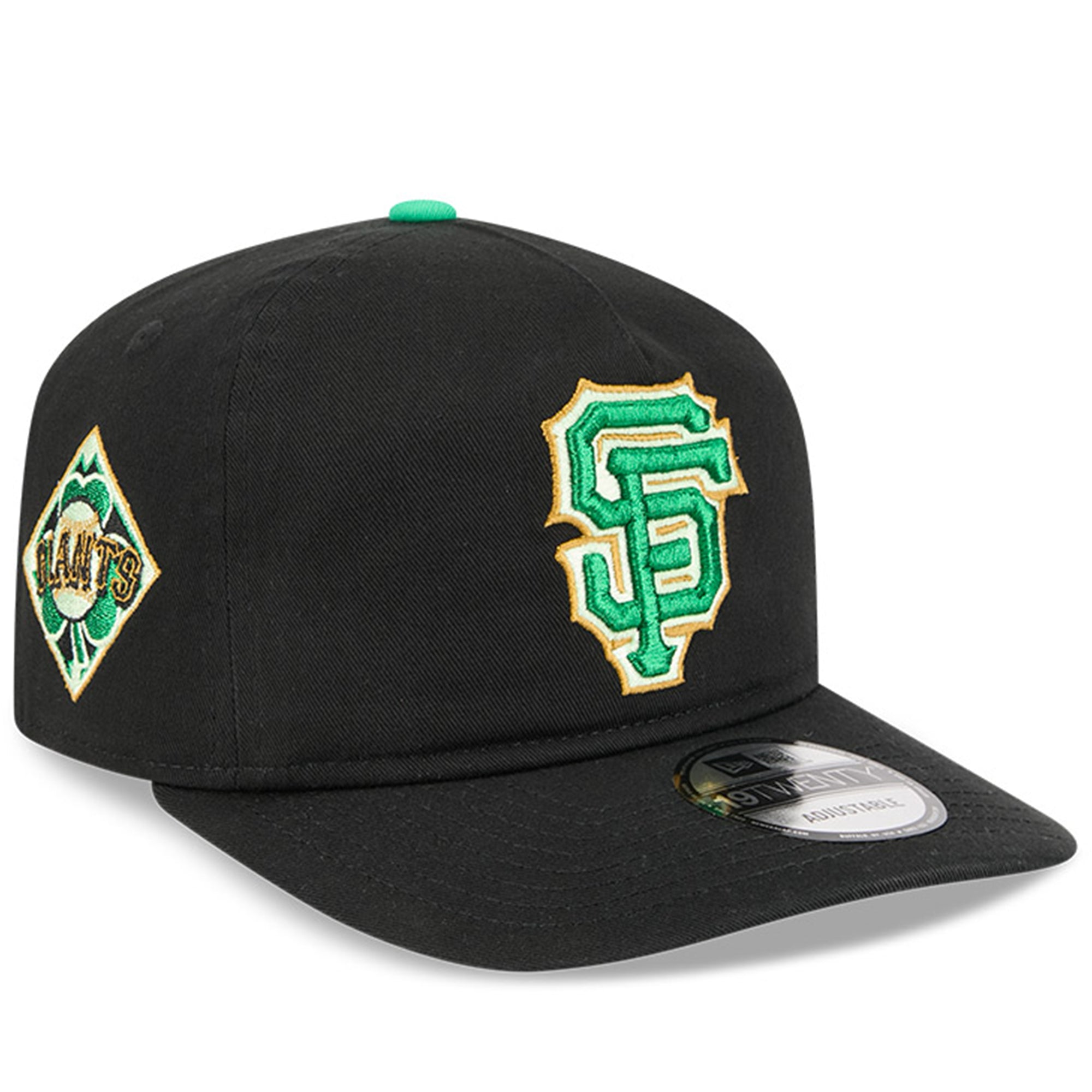 Men's New Era  Black San Francisco Giants 2026 St. Patrick's Day 19TWENTY Adjustable Hat