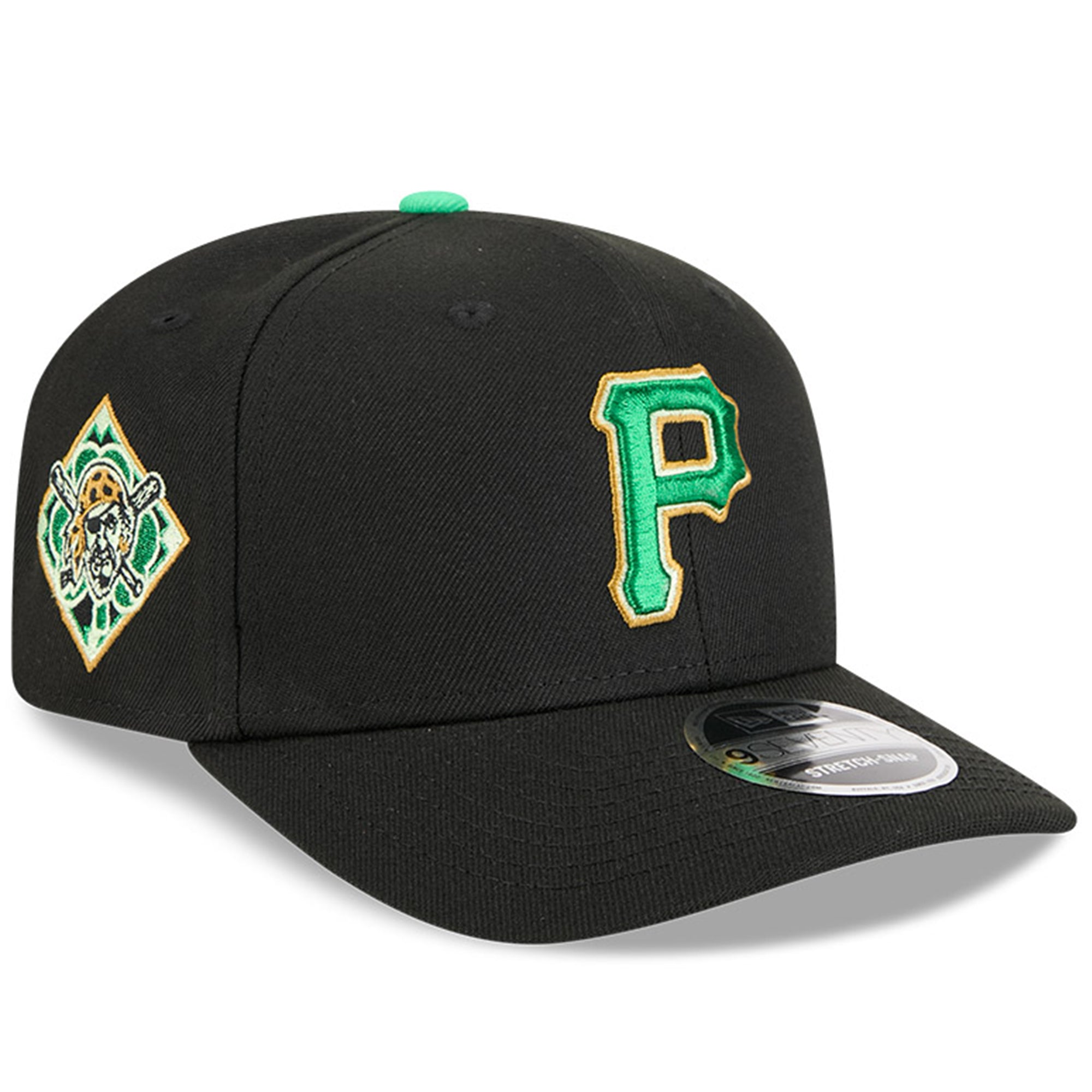 Men's New Era  Black Pittsburgh Pirates 2026 St. Patrick's Day 9SEVENTY Adjustable Hat
