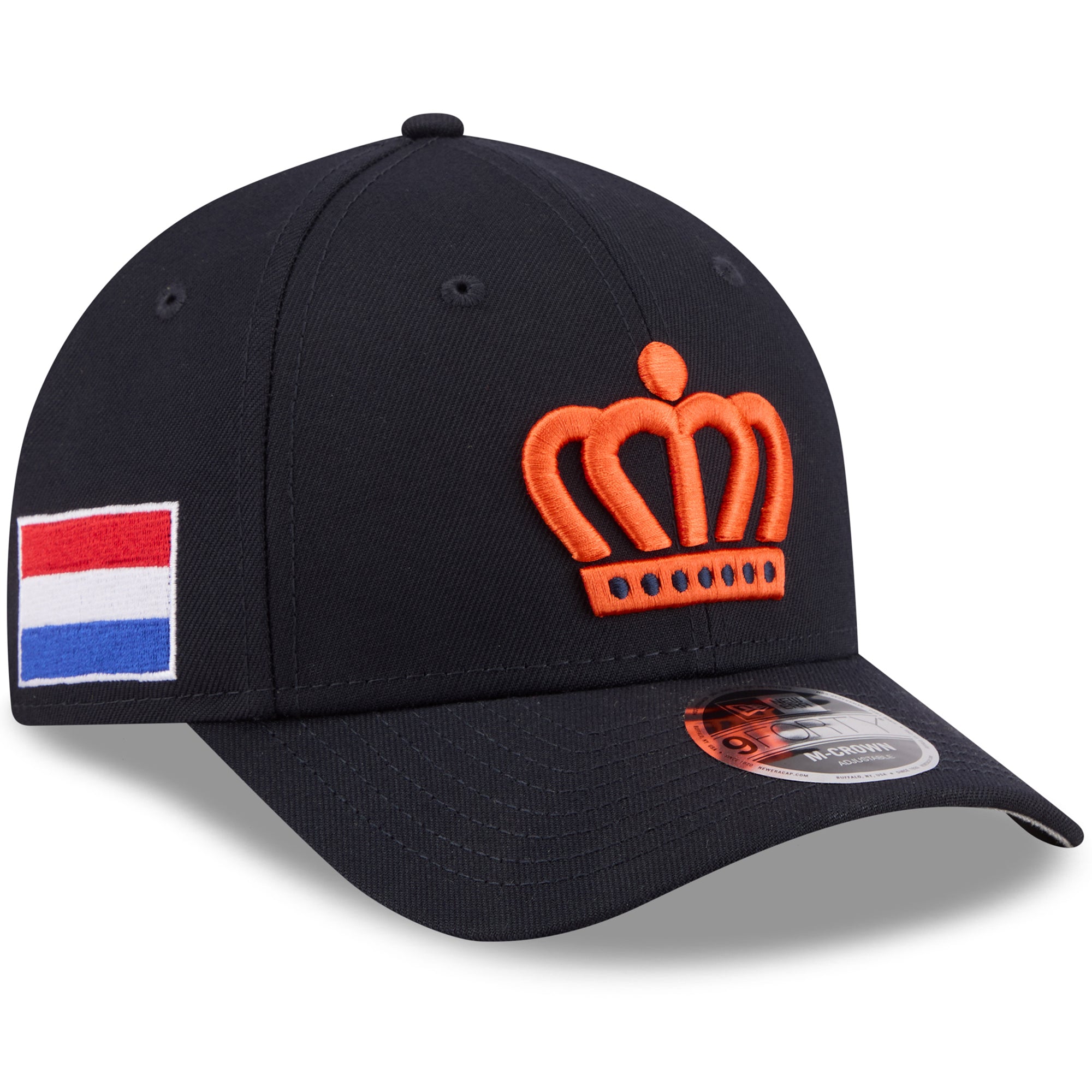 Men's New Era  Navy Netherlands Baseball 2026 World Baseball Classic 9FORTY M-Crown Adjustable Hat
